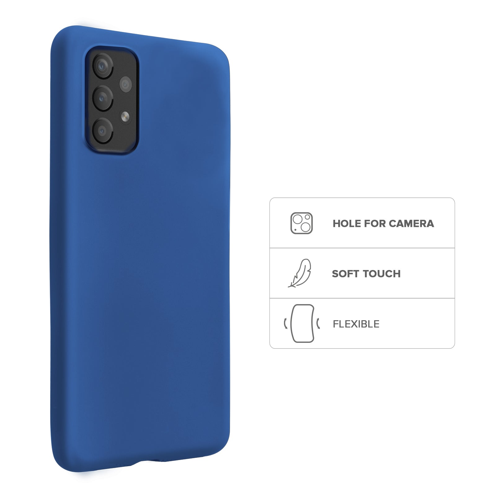 Cover WEIOU Per OPPO A53 / A53s – Custodia In Silicone TPU Con Bordo Dorato, Antiurto Rosa