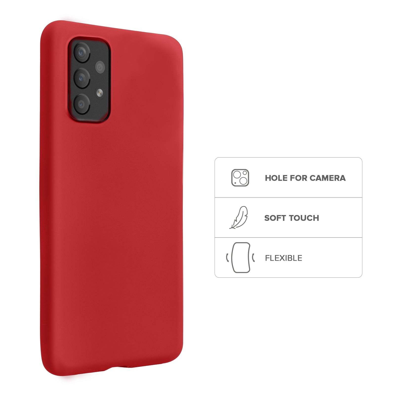 Custodia Rainbow per Samsung Galaxy A73