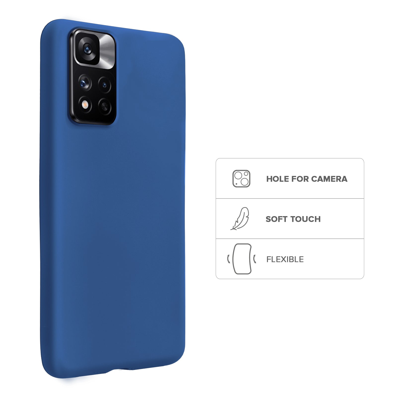 Cover Rainbow für Xiaomi Redmi Note 11 4G