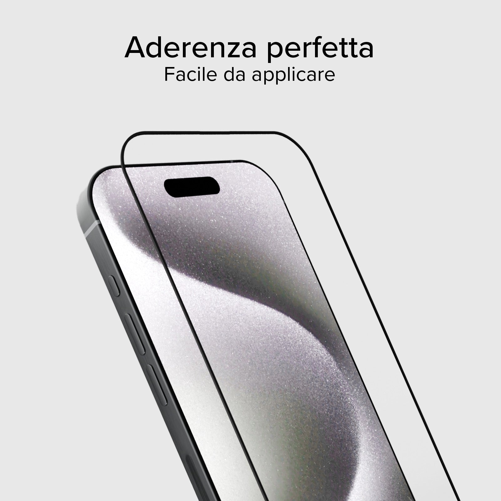 Glass screen protector Full Cover per iPhone 15 Pro