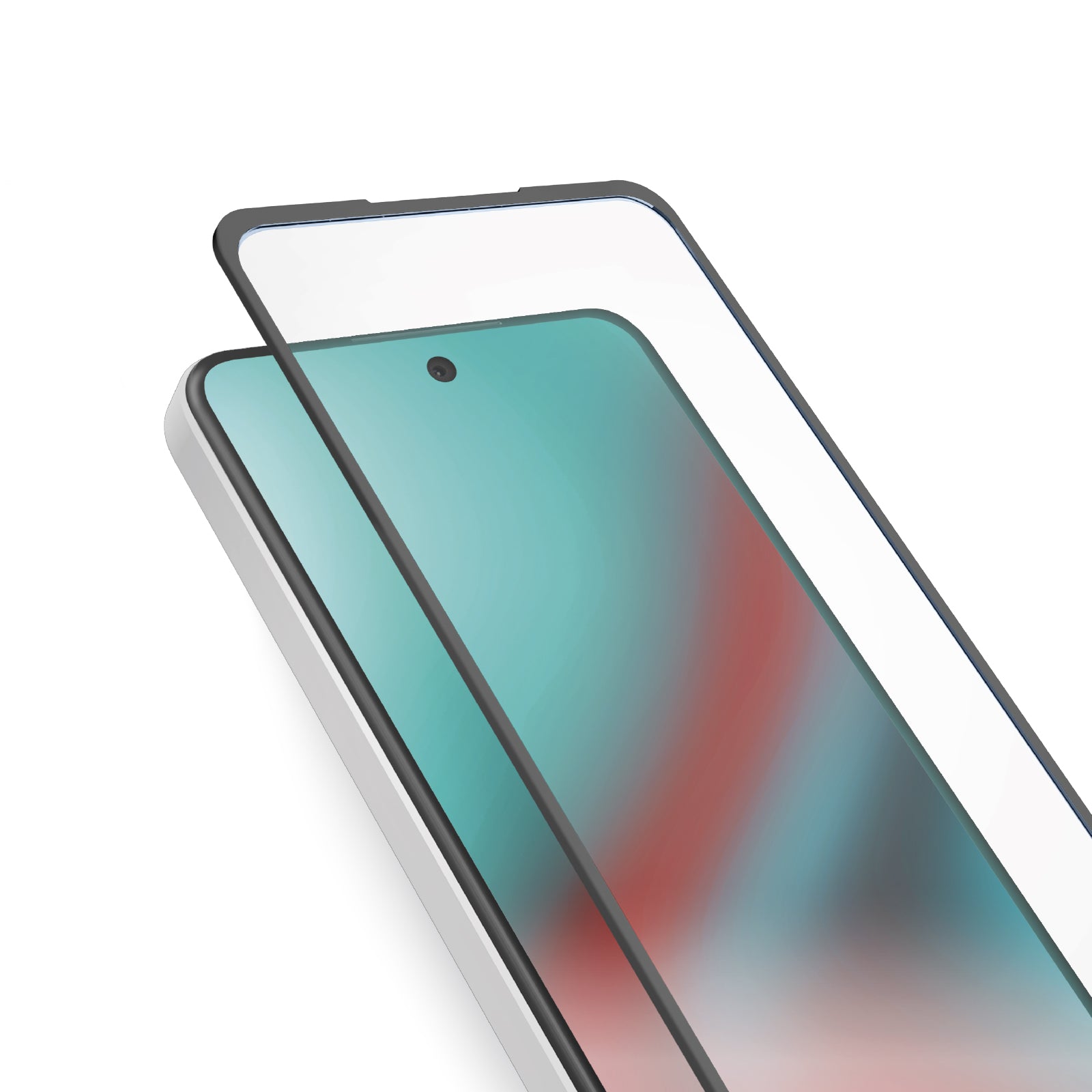 Glas Displayschutz Full Cover für Oppo A58 4G