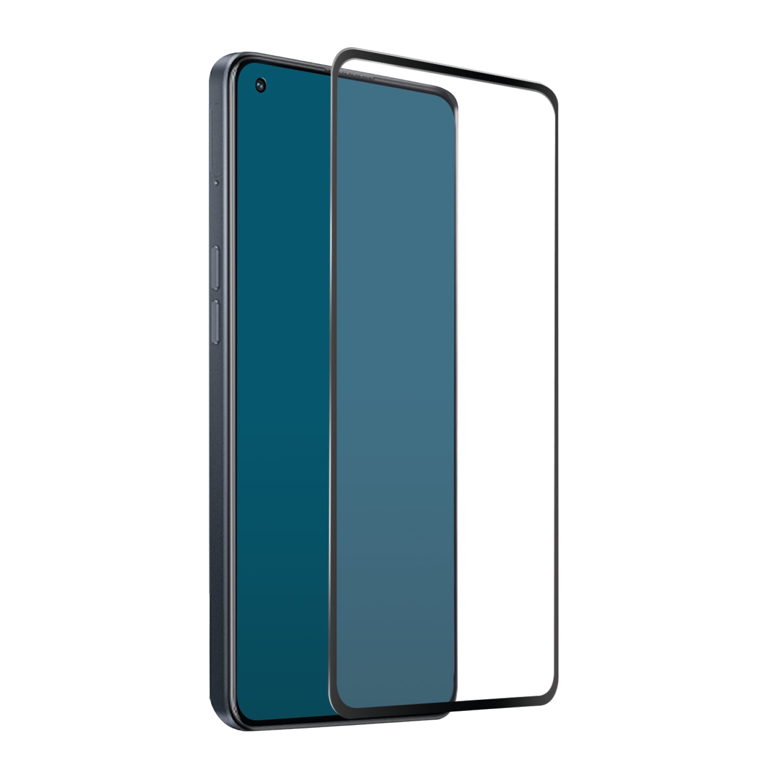 Glas Displayschutz Full Cover für Oppo Reno 7 Lite 5G/7Z 5G/7 SE 5G/7 5G