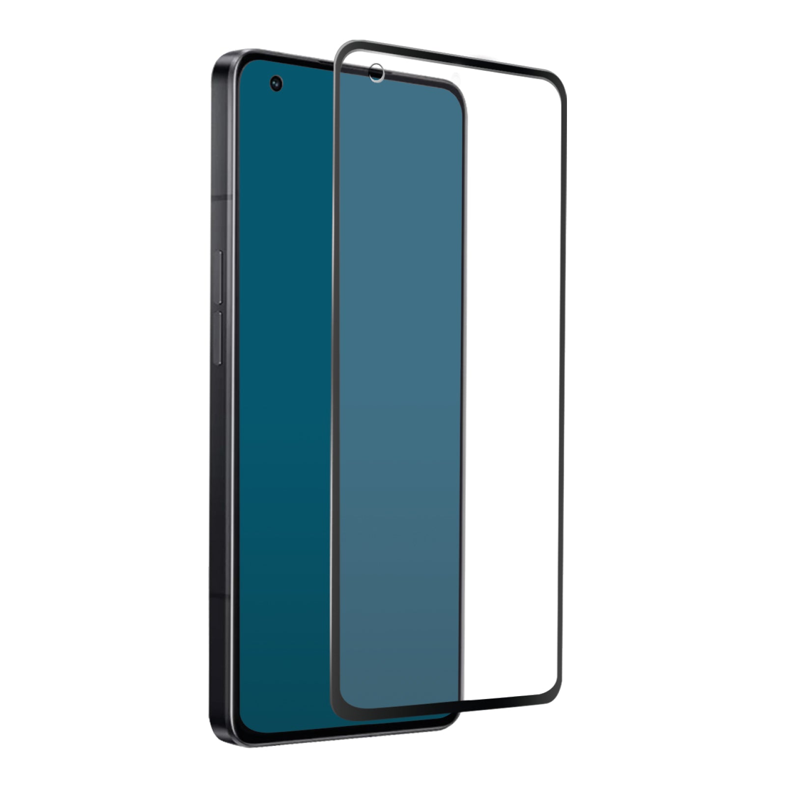 Glas Displayschutz Full Cover für Oppo Reno 8 Pro/Reno 11 F