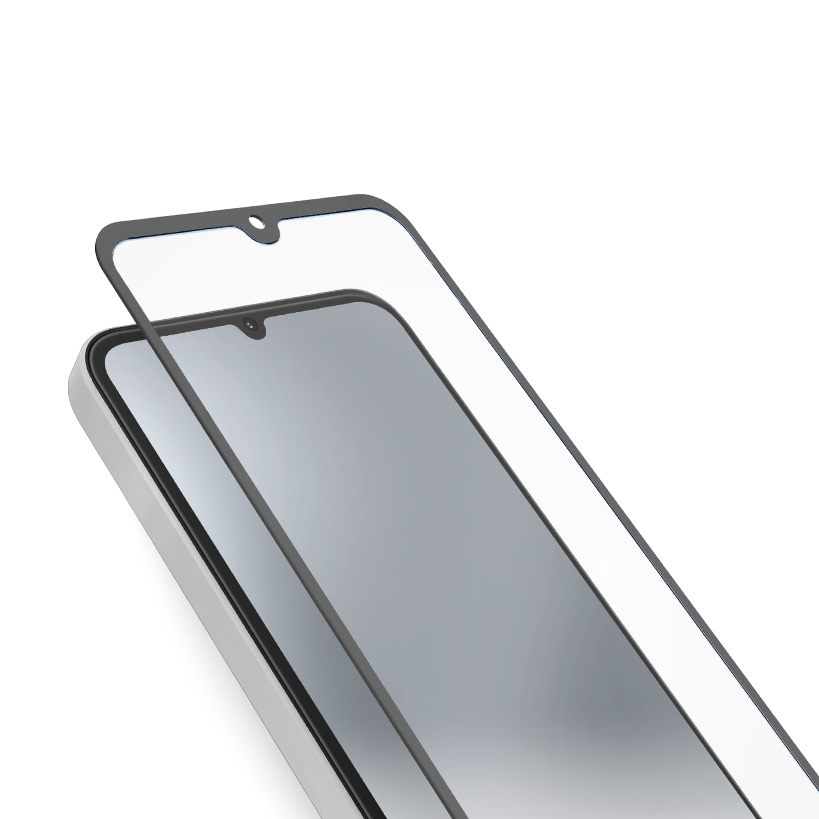 Glas Displayschutz Full Cover für Realme C61/C63