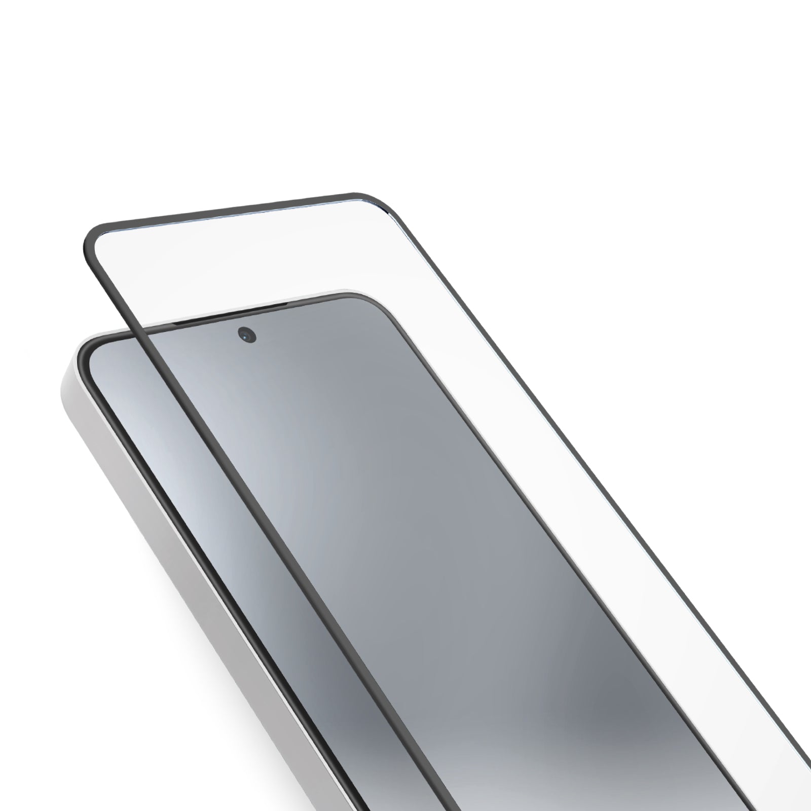 Glas Displayschutz Full Cover für Vivo V50 Lite