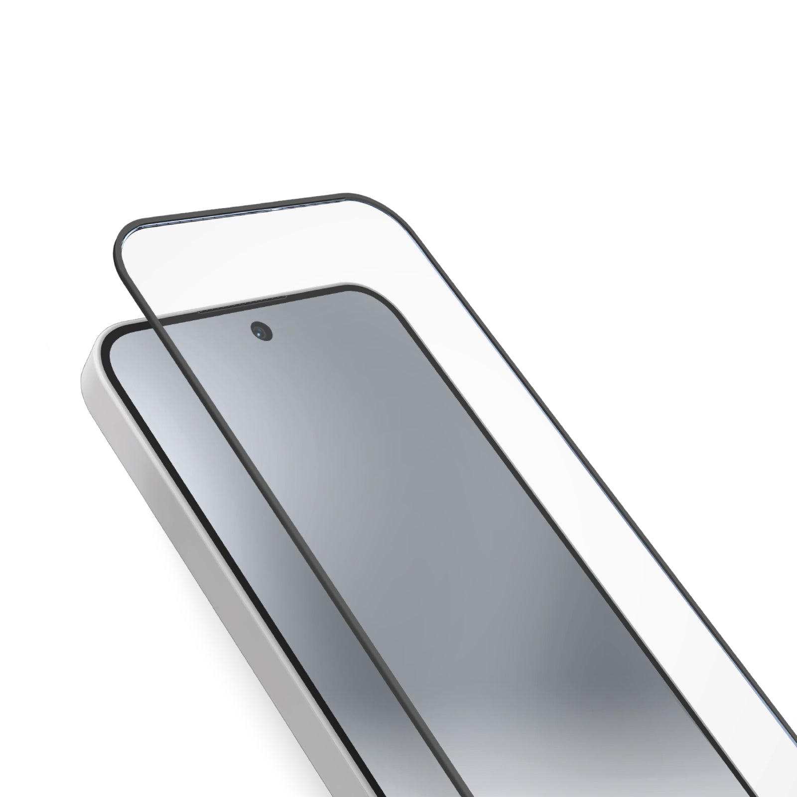 Glas Displayschutz Full Cover für Vivo Y19S