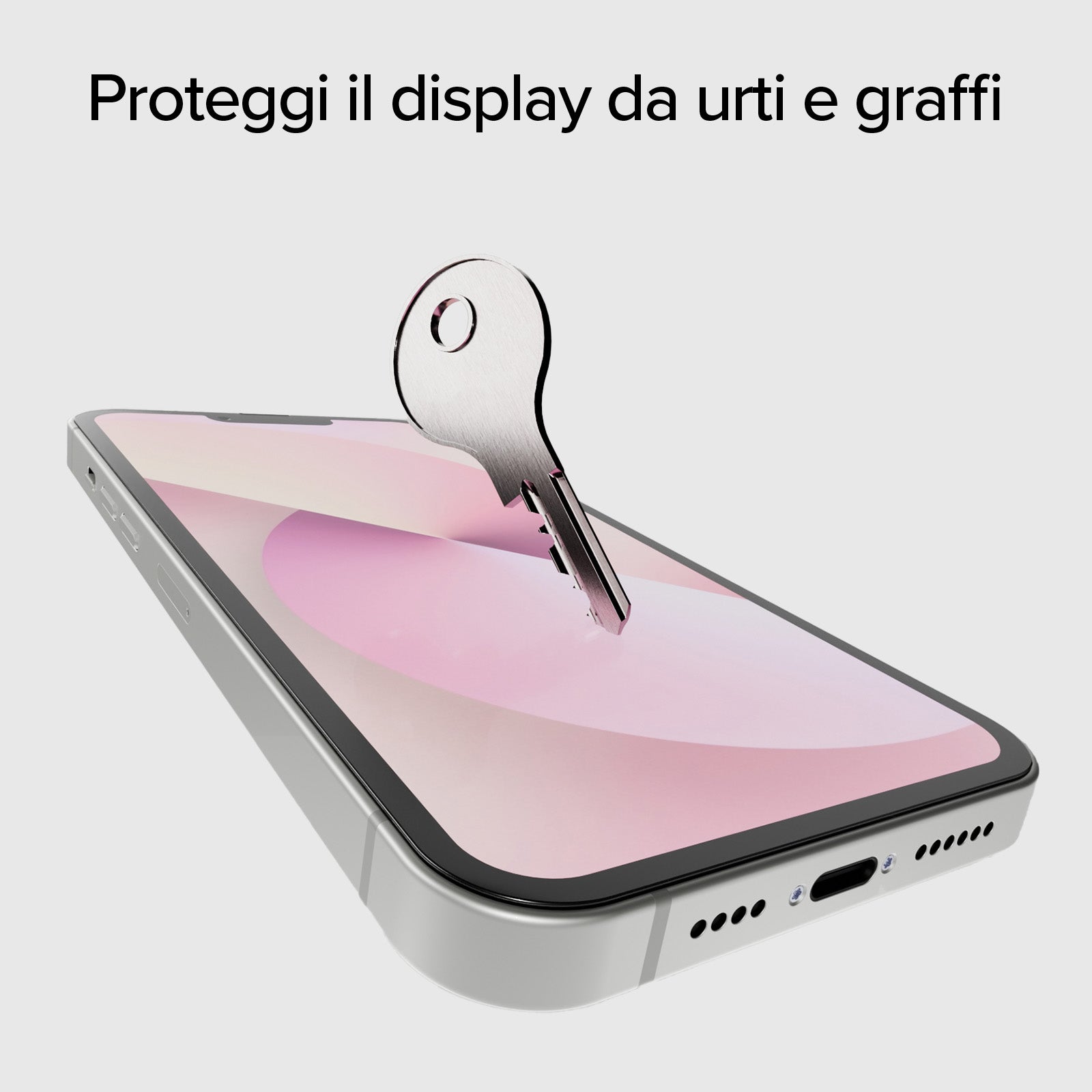 Glass screen protector per iPhone 16e/14/13/13 Pro