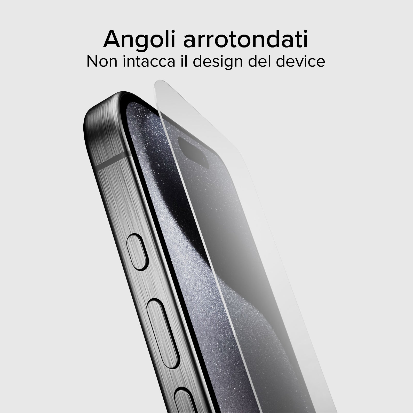 Glass screen protector per iPhone 15 Pro Max