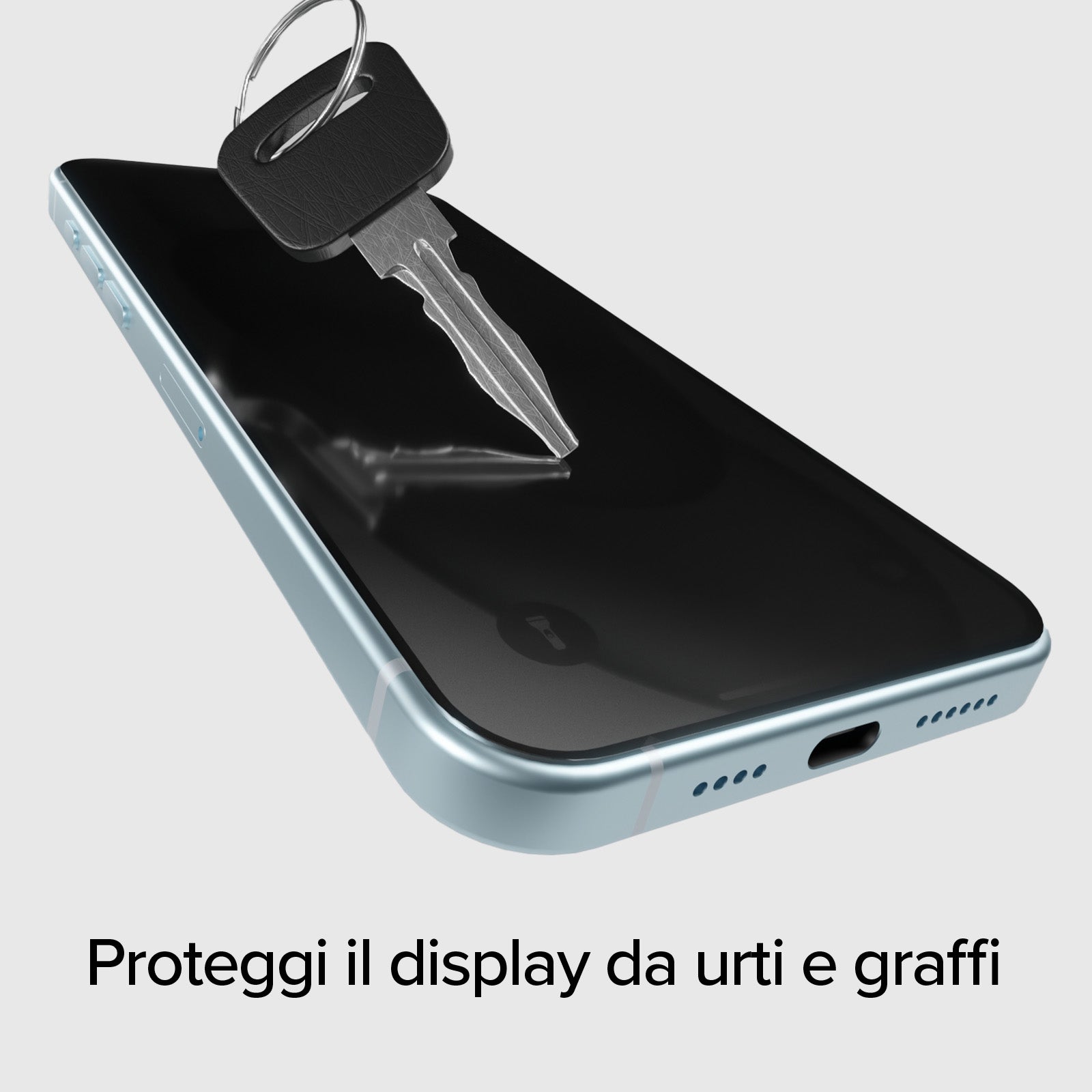 Glass screen protector Full Cover Privacy per iPhone 15 Plus