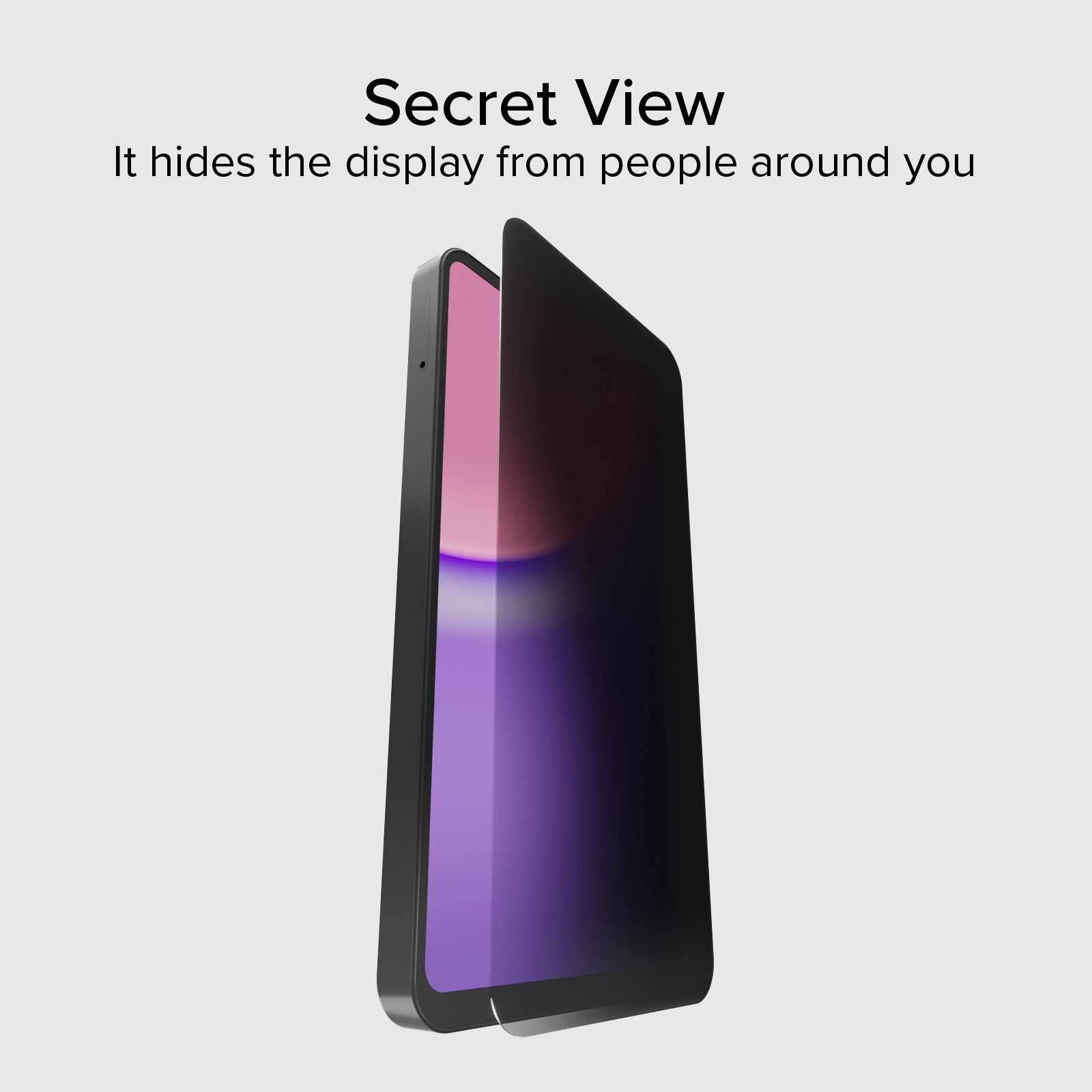 Bildschirmschutz aus Glas Full Cover Privacy für Samsung A15