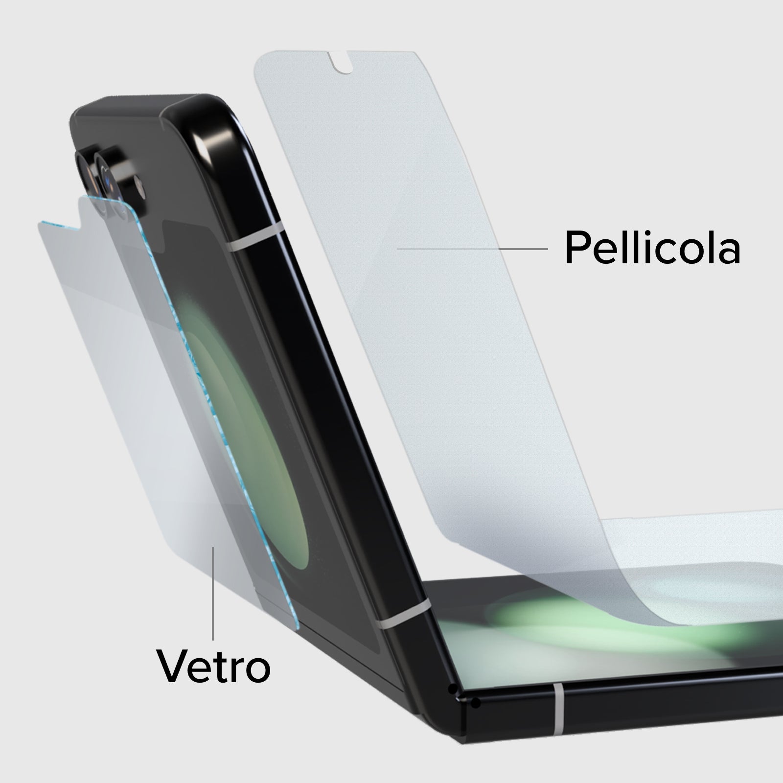 Pellicola protettiva per Samsung Galaxy Z Flip 5
