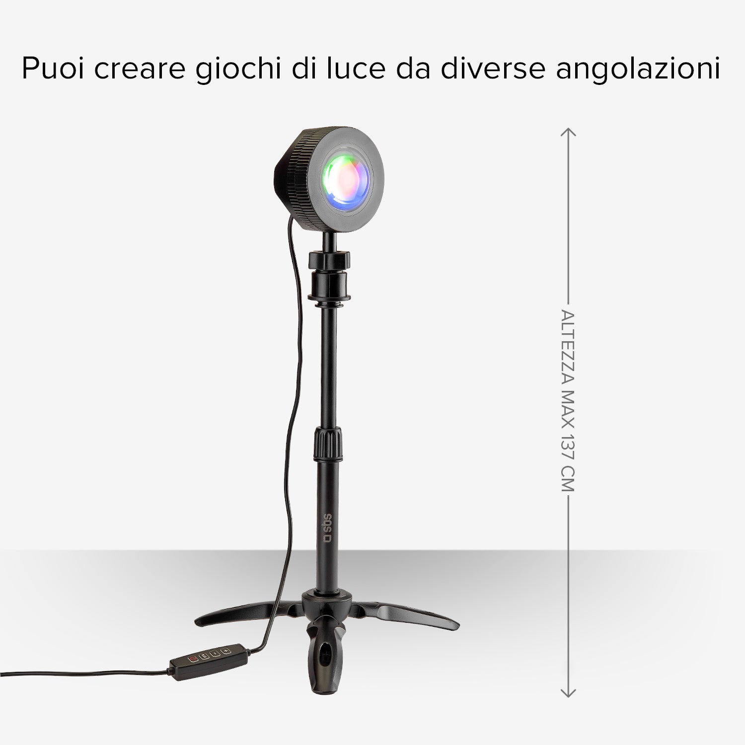 Sunset Light - Luce LED multicolor da sfondo