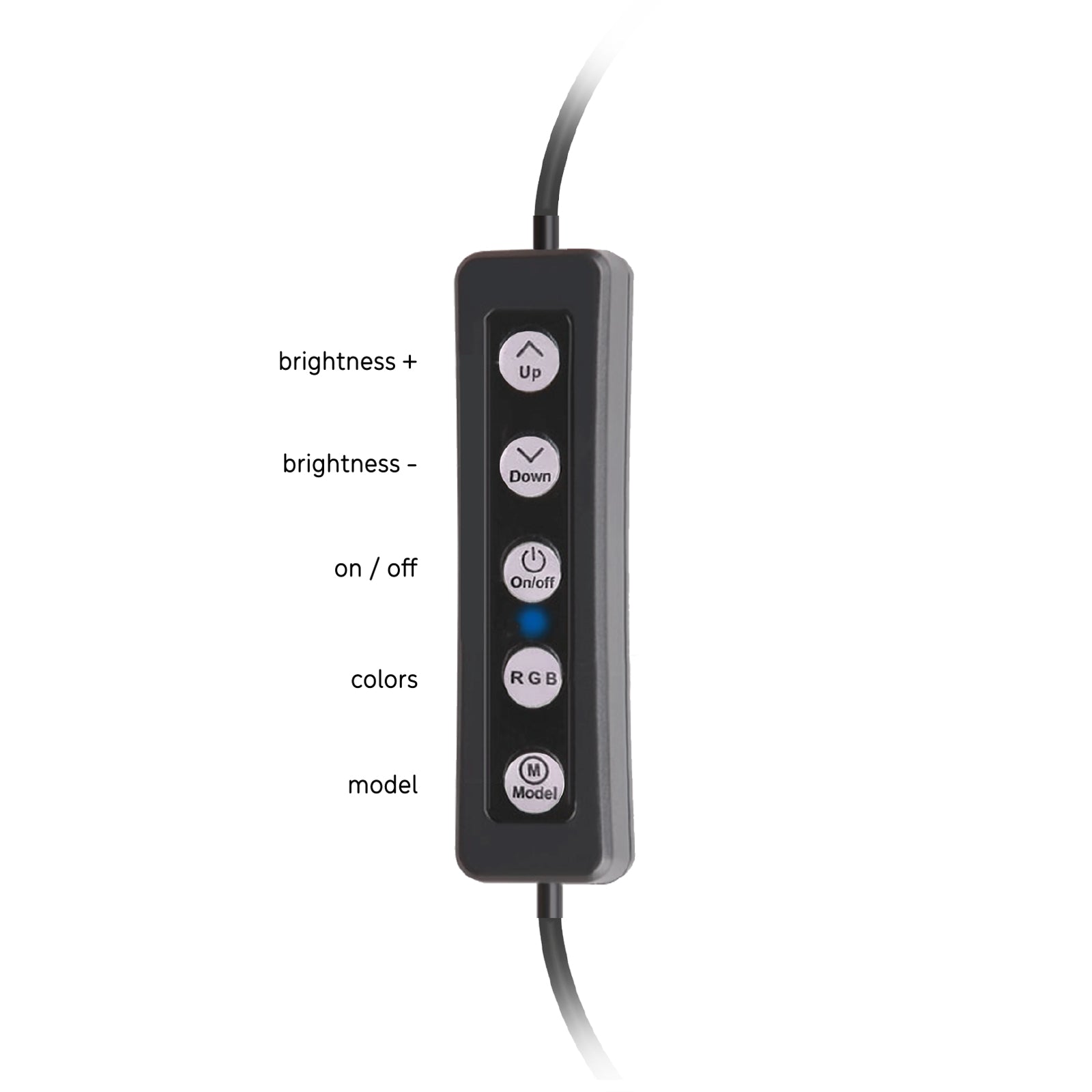 Anello LED multicolor con treppiede per video e foto