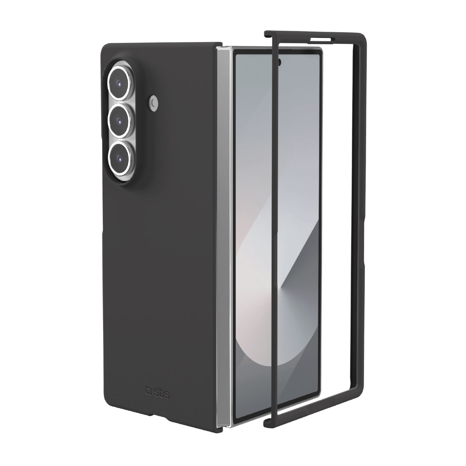 Funda de silicona con interior de microfibra para Samsung Z Fold 7