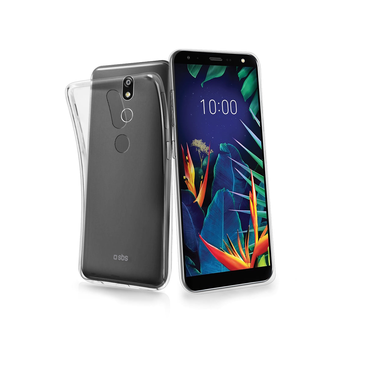 SCL Custodia Trasparente Antiurdo In TPU Per LG V40 - Sottile, Morbida, Antigraffio