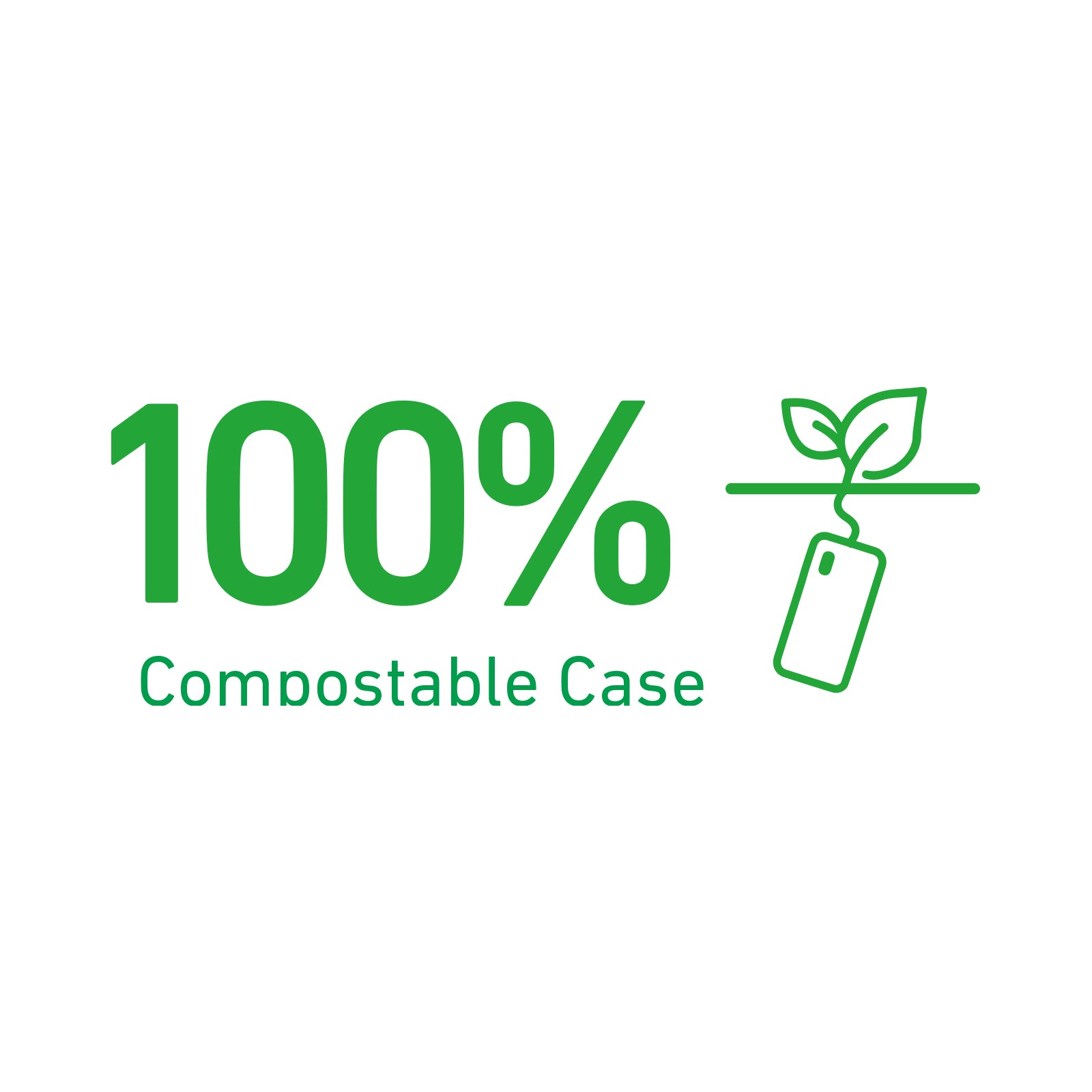 Cover compostabile con finitura trasparente colorata per iPhone 13 Pro Max