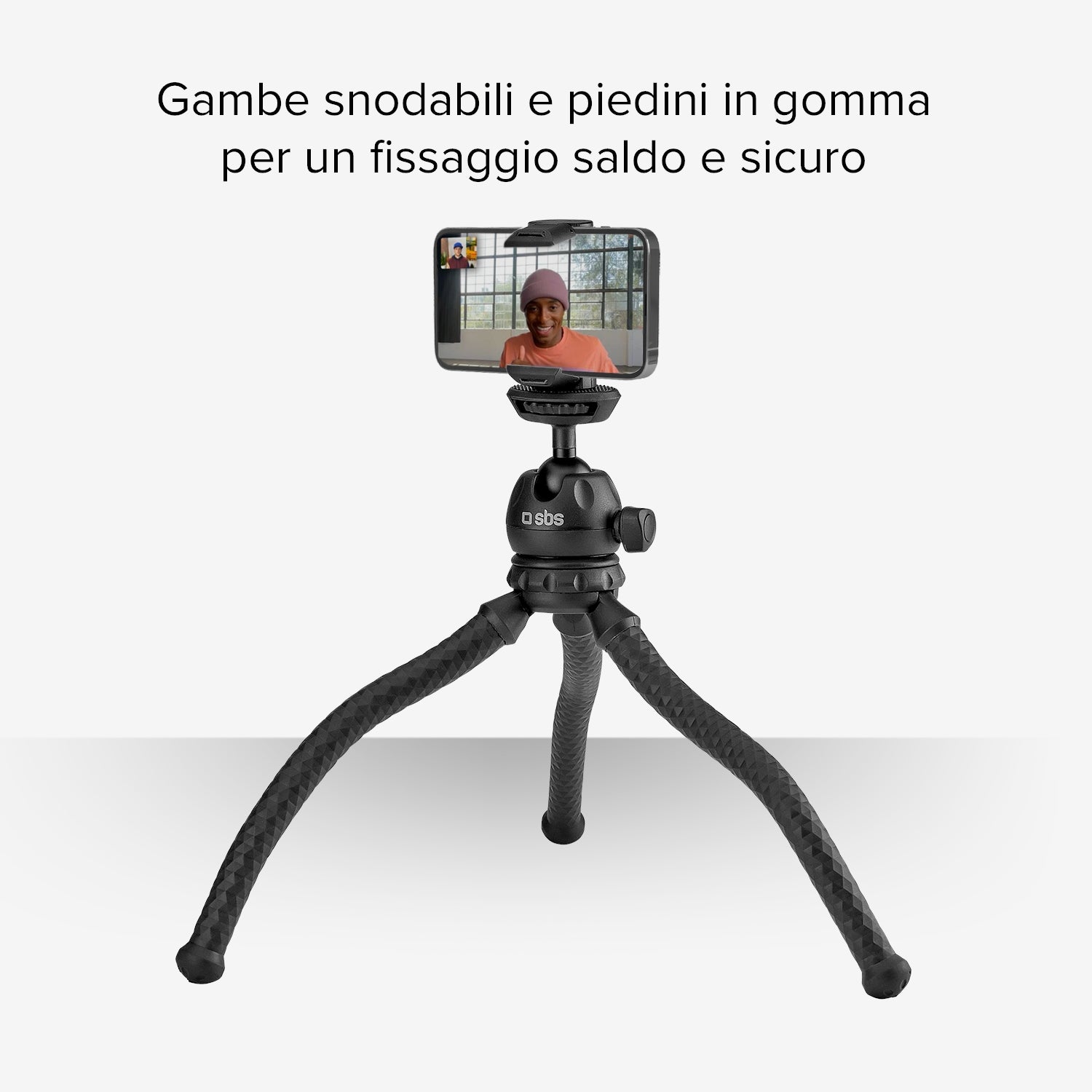 Squid Tripod Pro - Treppiede snodabile per smartphone