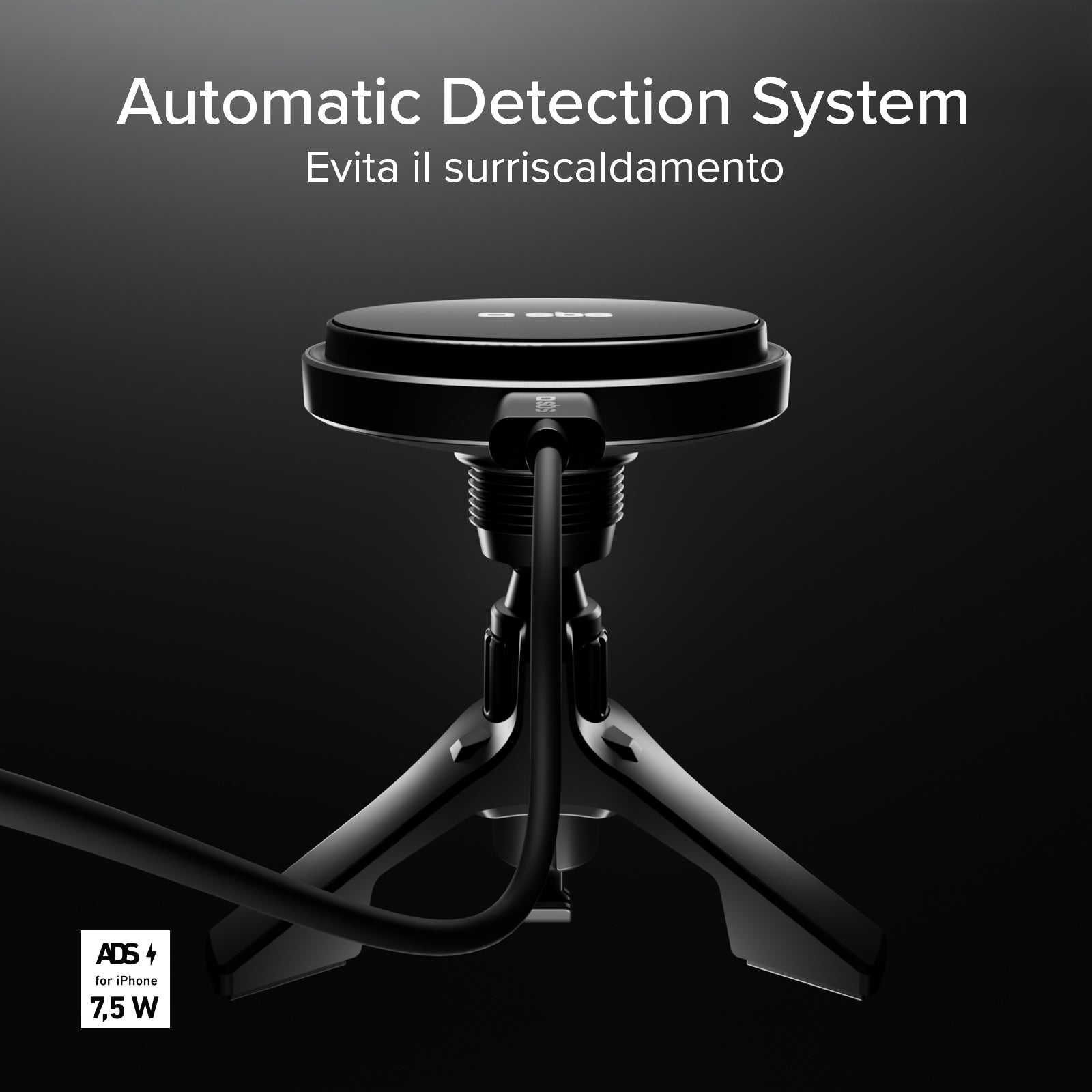 Magnetische Halterung für die Lüftungsöffnung, kompatibel mit der MagSafe-Aufladung