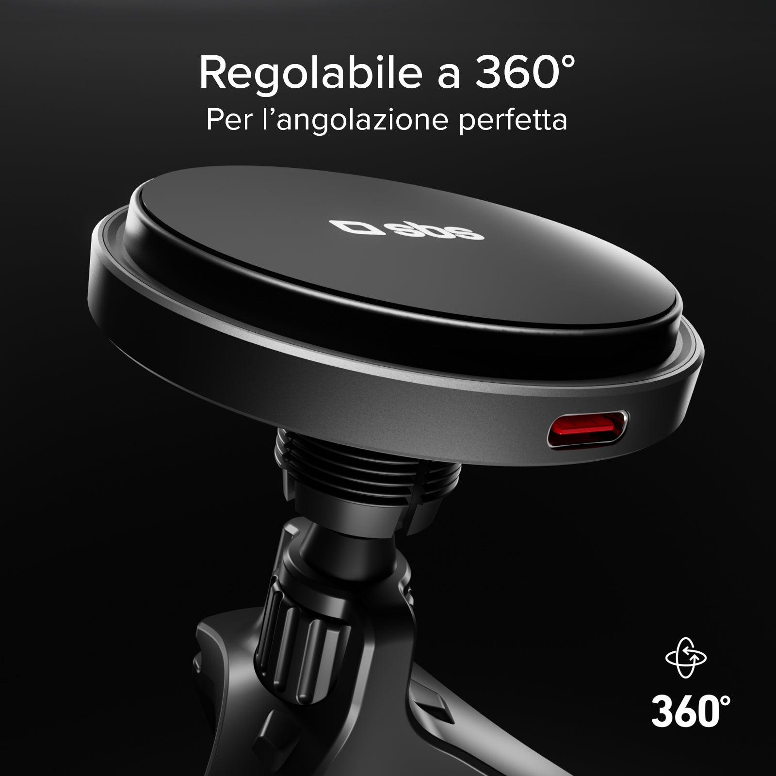 Magnetische Halterung für die Lüftungsöffnung, kompatibel mit der MagSafe-Aufladung