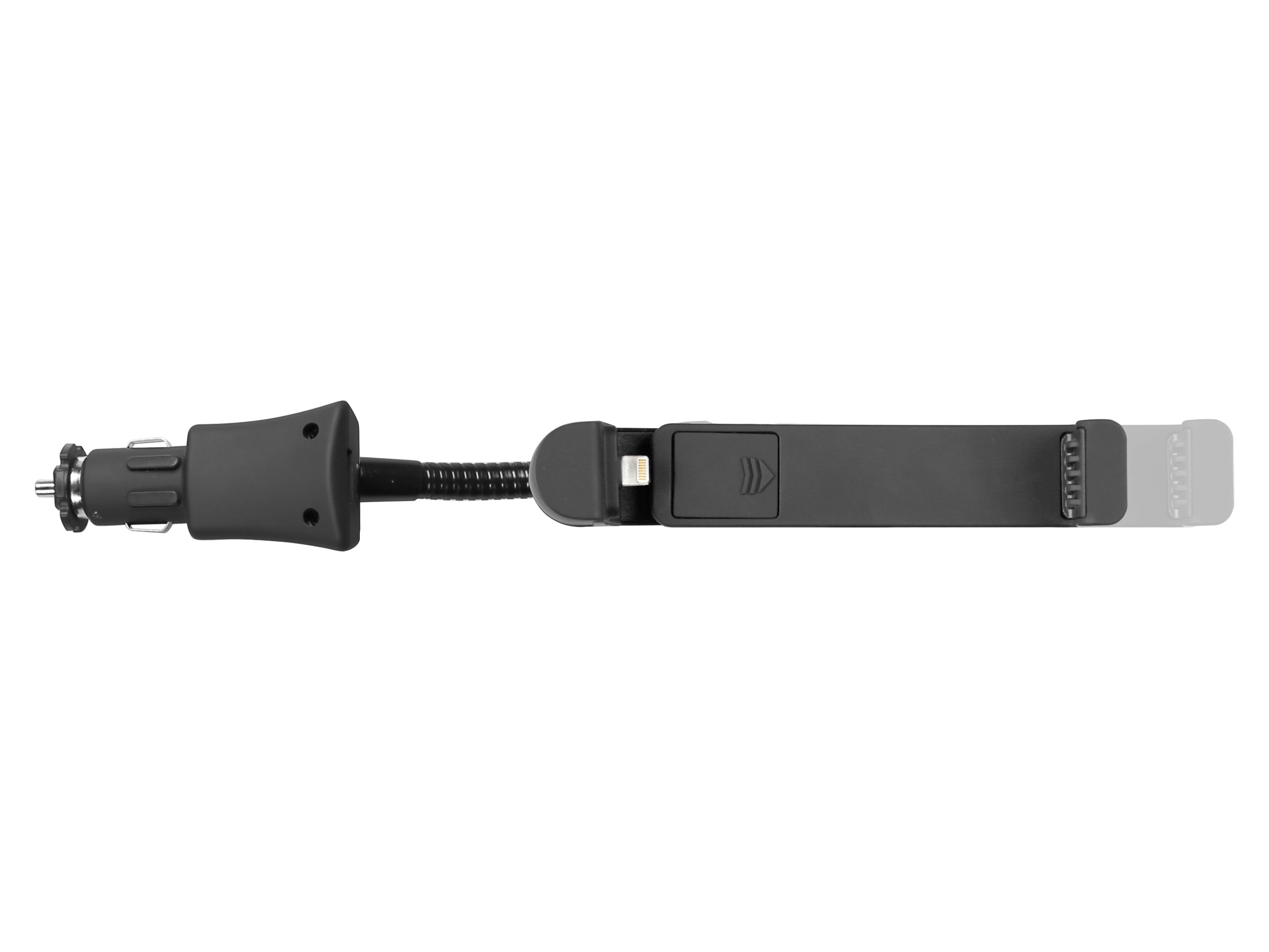 Supporto auto con connettore Lightning per iPhone fino a 5,5"