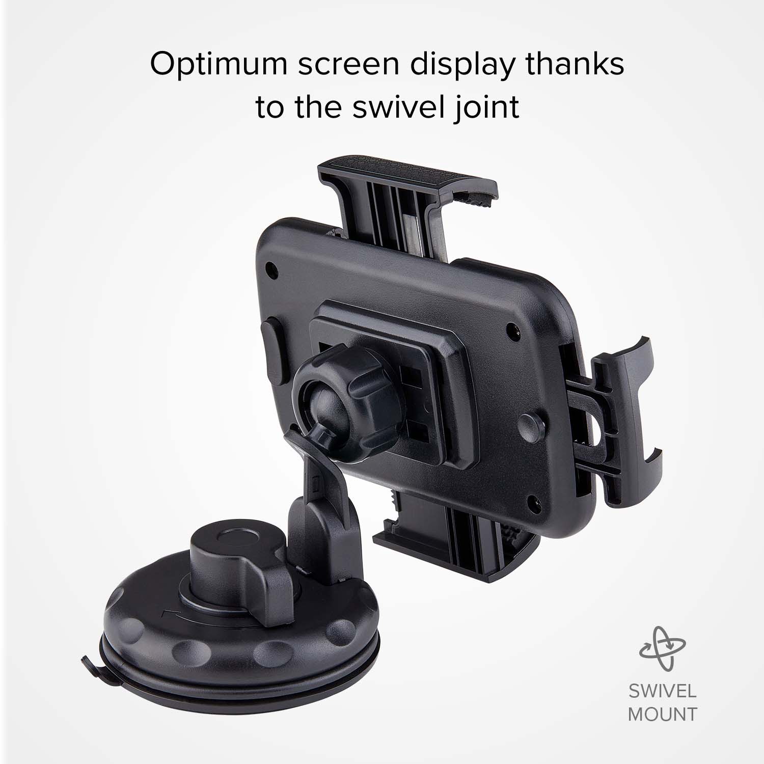 Universal car holder for smartphone up to 6"