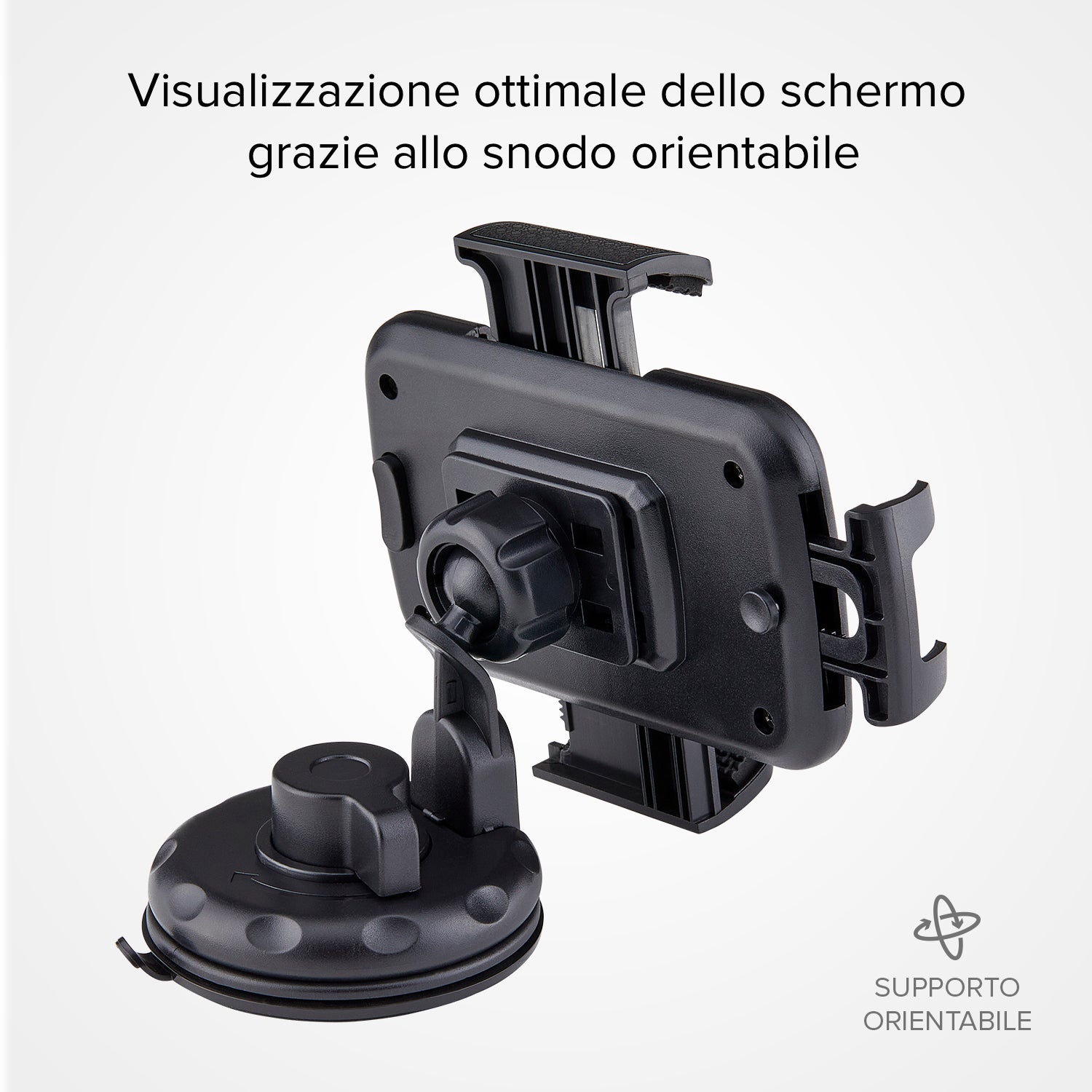 Universal car holder for smartphone up to 6"