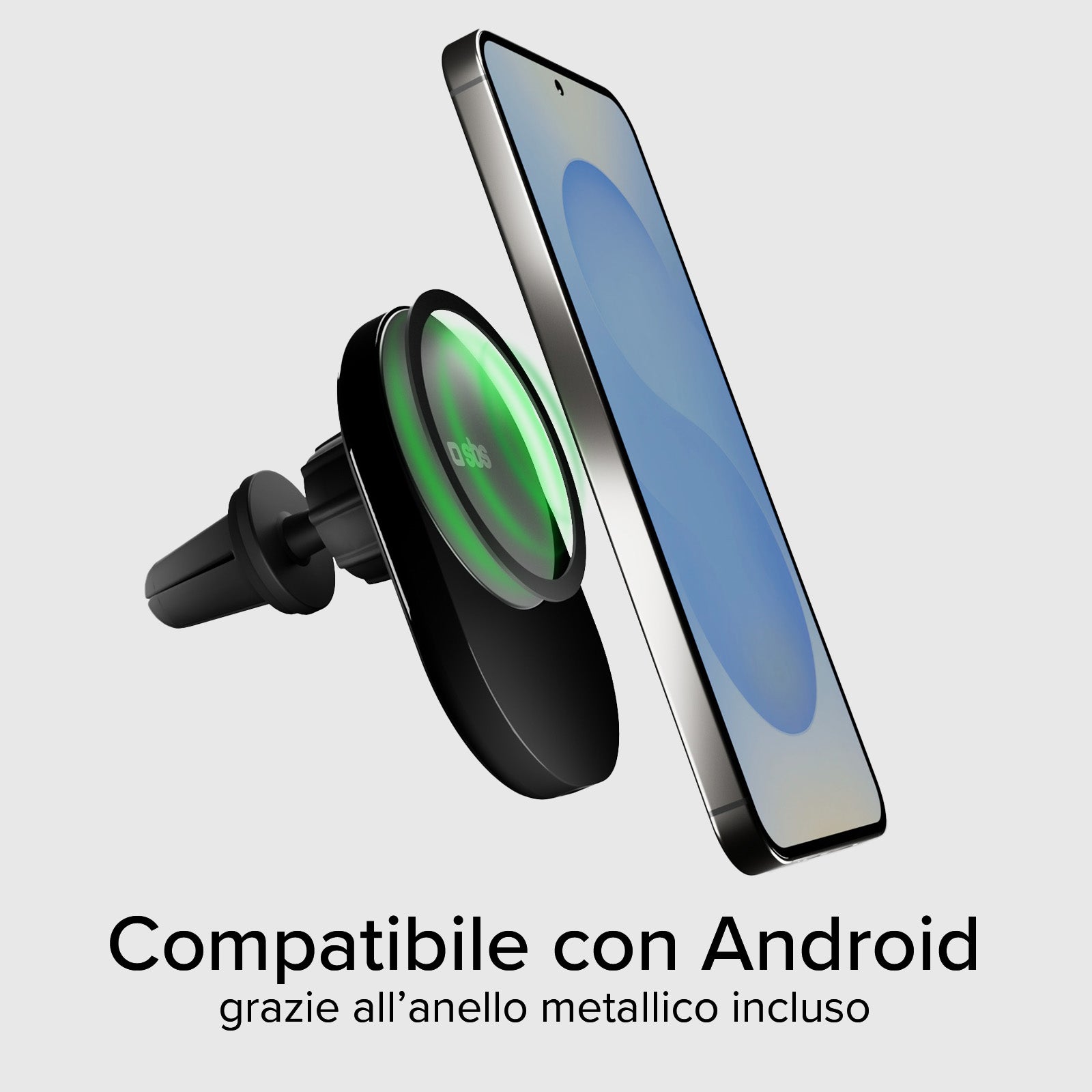 Supporto auto per iPhone compatibili con ricarica MagSafe