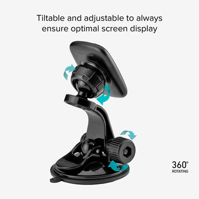 Support de voiture pour smartphone magnétique multisurfaces