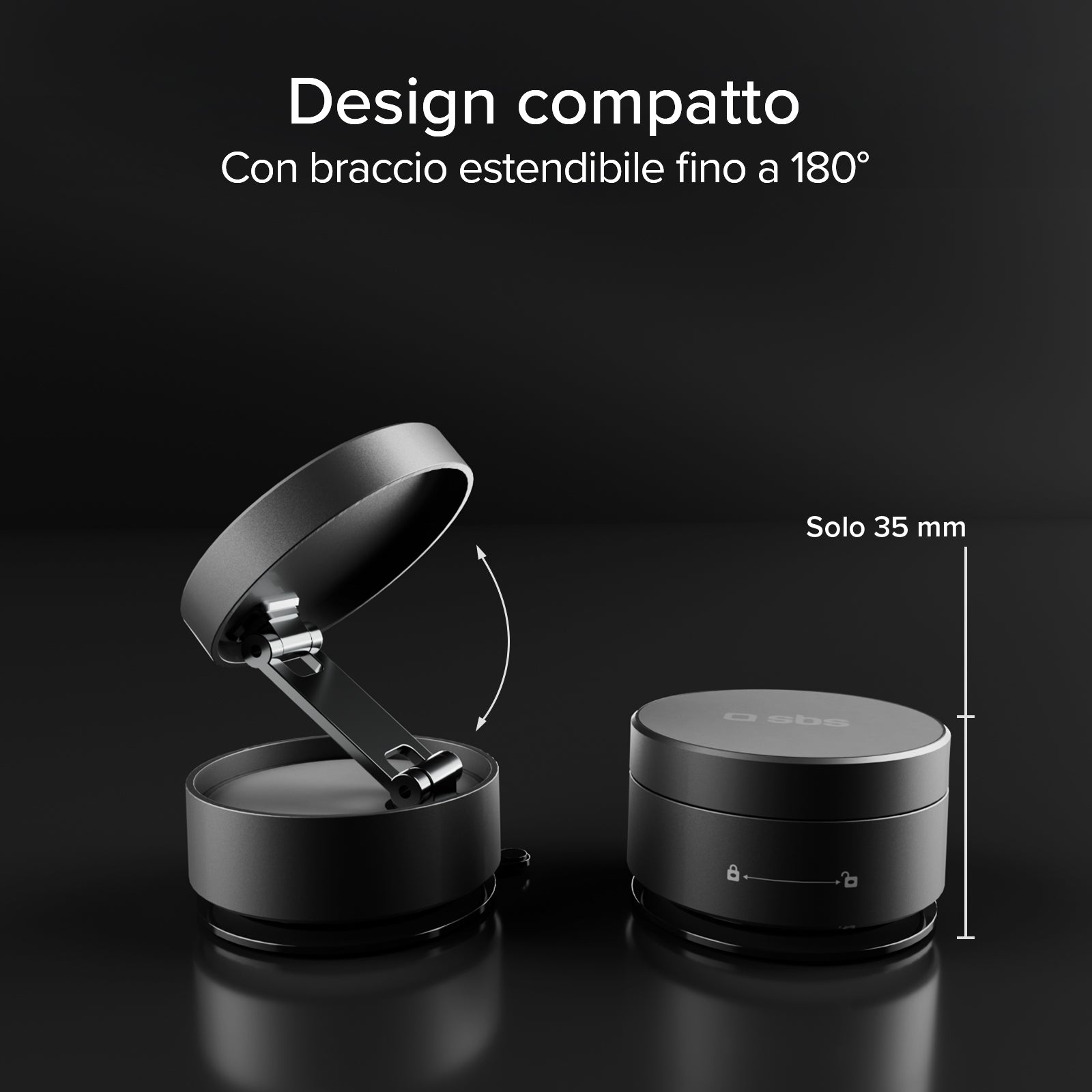 Desktop holder compatible with Magsafe