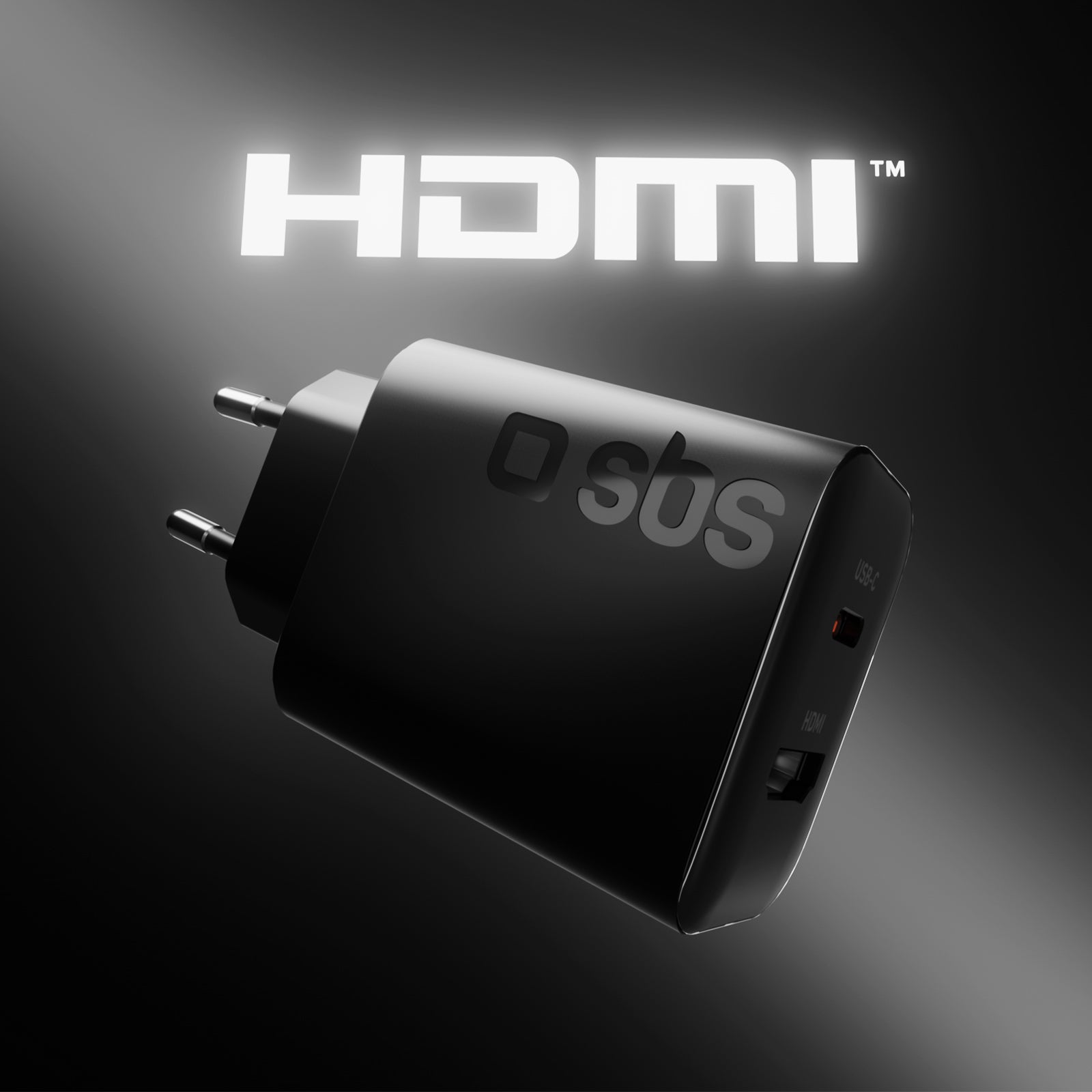 65-W-Akkuladegerät mit HDMI-Anschluss