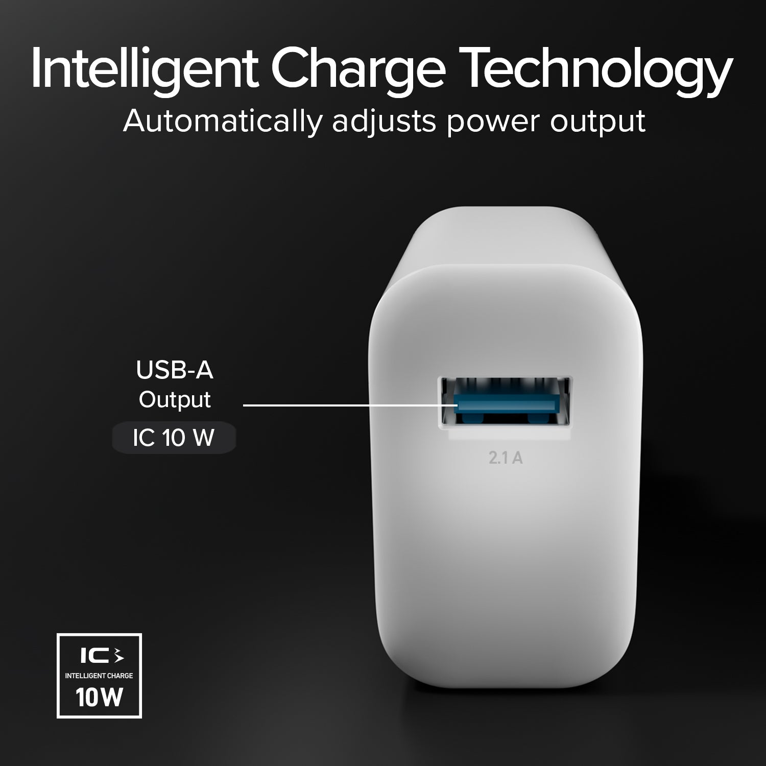 Cargador de viaje USB de 10 Watt