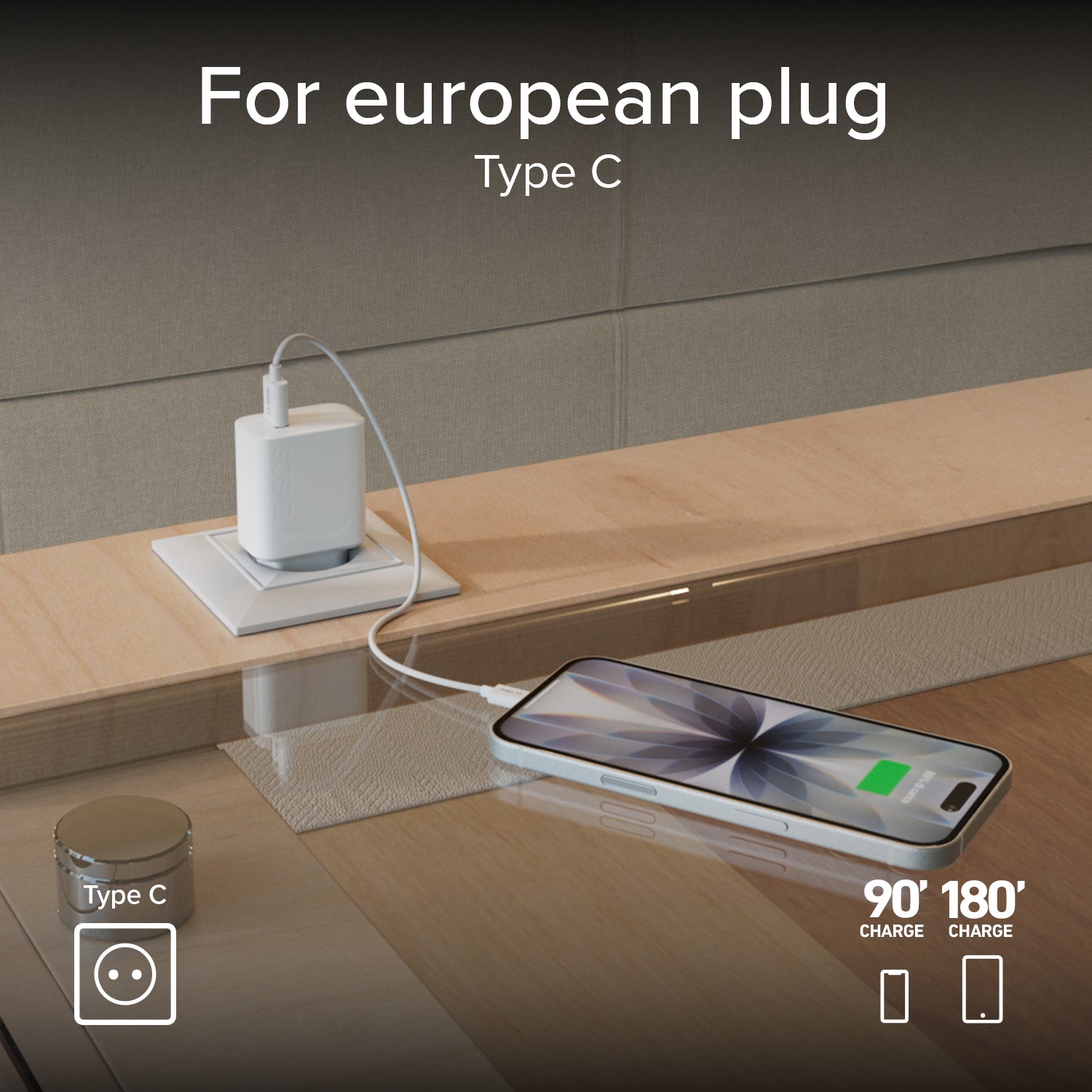 Cargador de viaje USB de 10 Watt