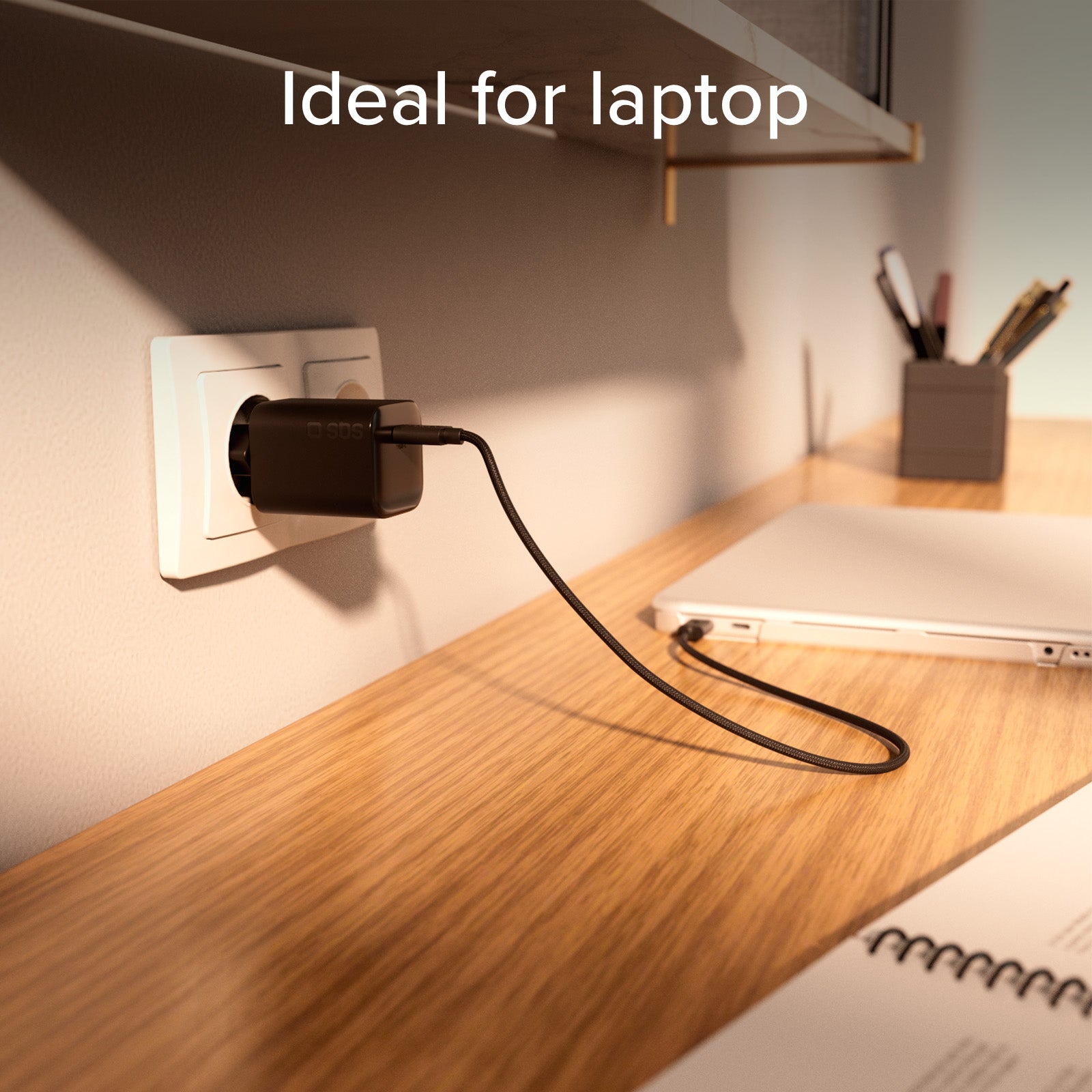 Caricatore da parete USB-C 45W ultracompatto con Power Delivery 3.0 e PPS