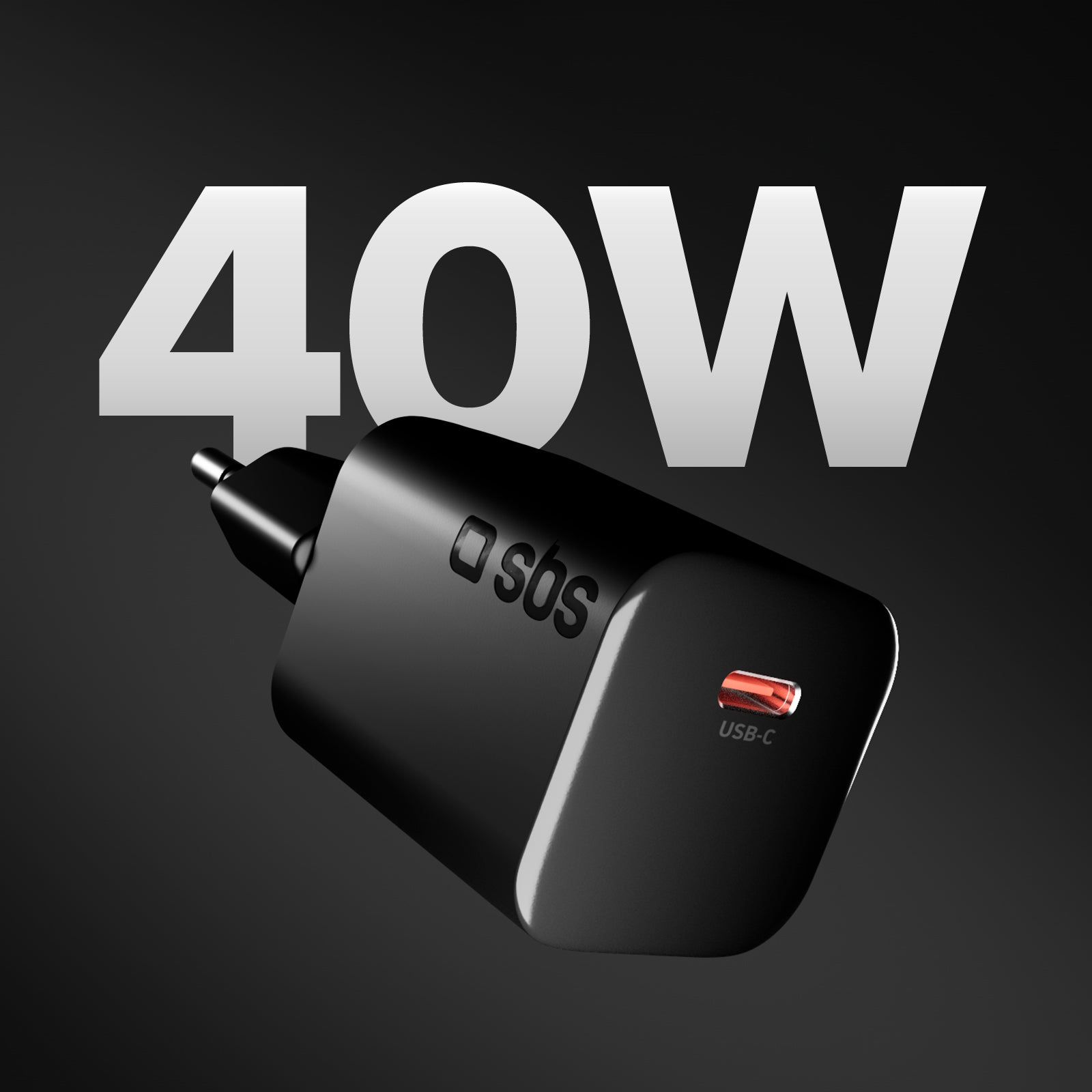 Caricatore da muro USB-C 40W con Power Delivery 3.0 e AVS