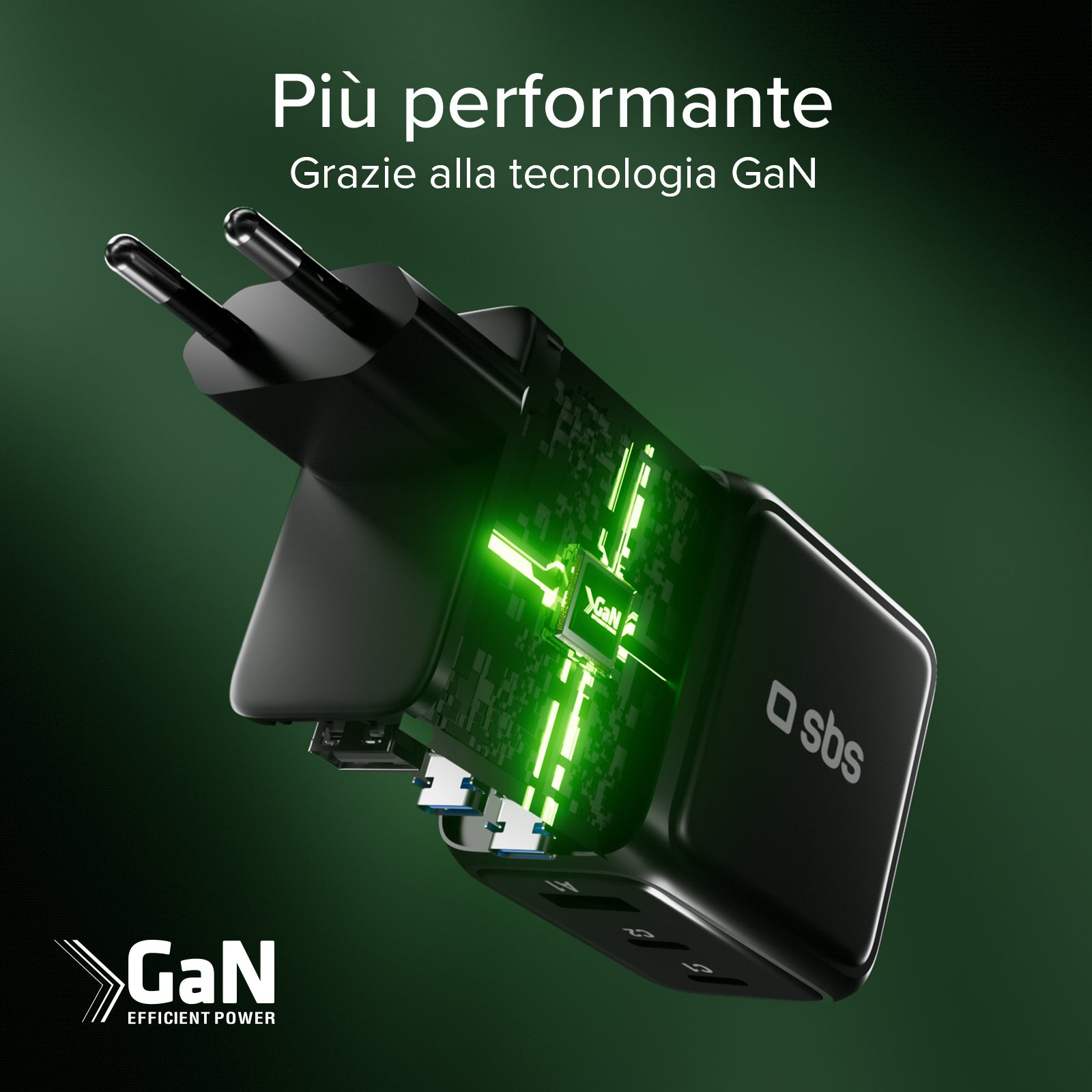 70W USB-C Smaert-Ladegerät mit TFT-Display und Power Control 2.0