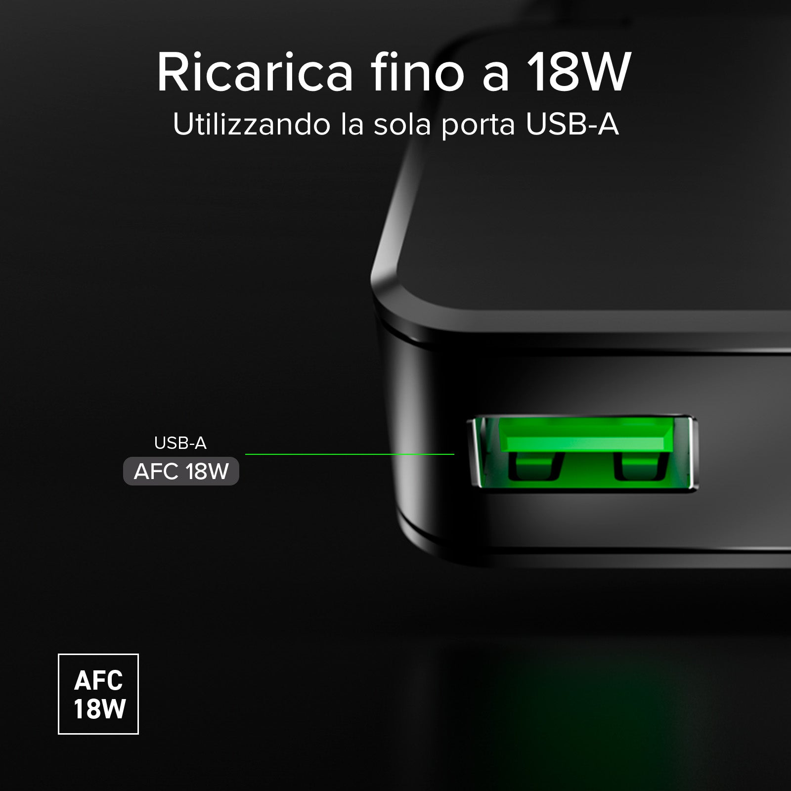 Caricatore da muro 45w USB-C Ultra Slim con doppia porta