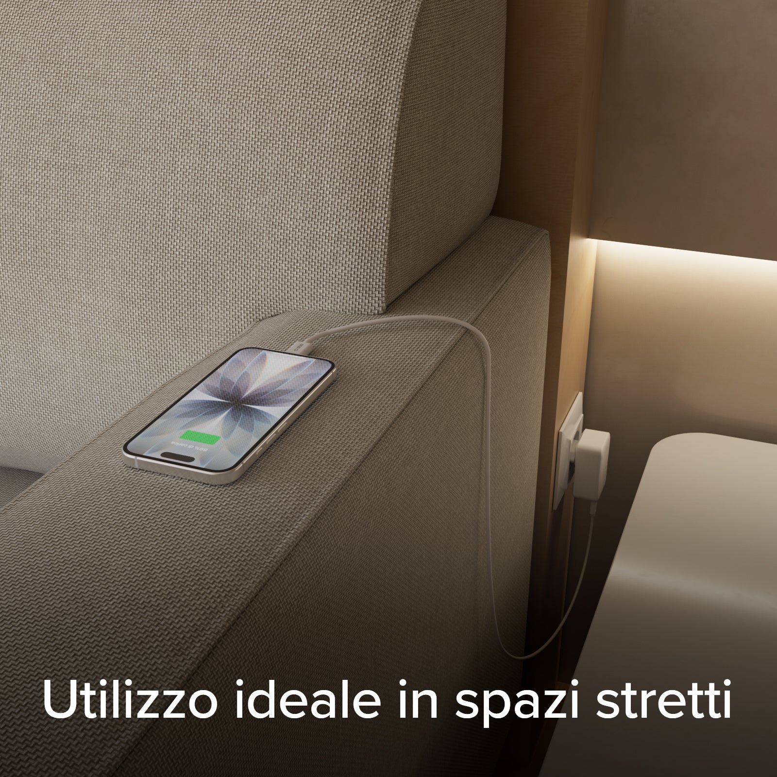 Flexi-Wandladegerät 65 W mit klappbarem Stecker