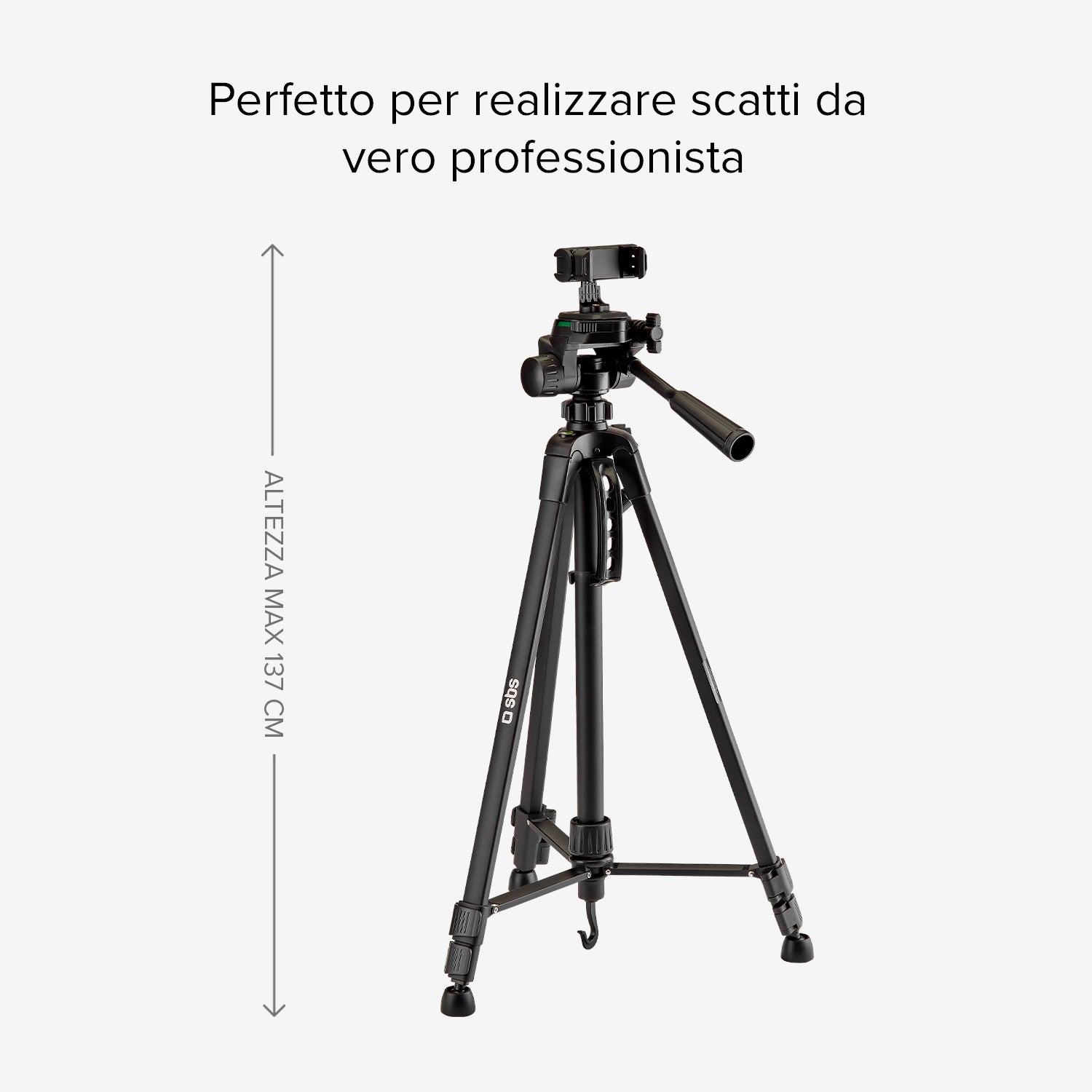 Trípode telescópico universal