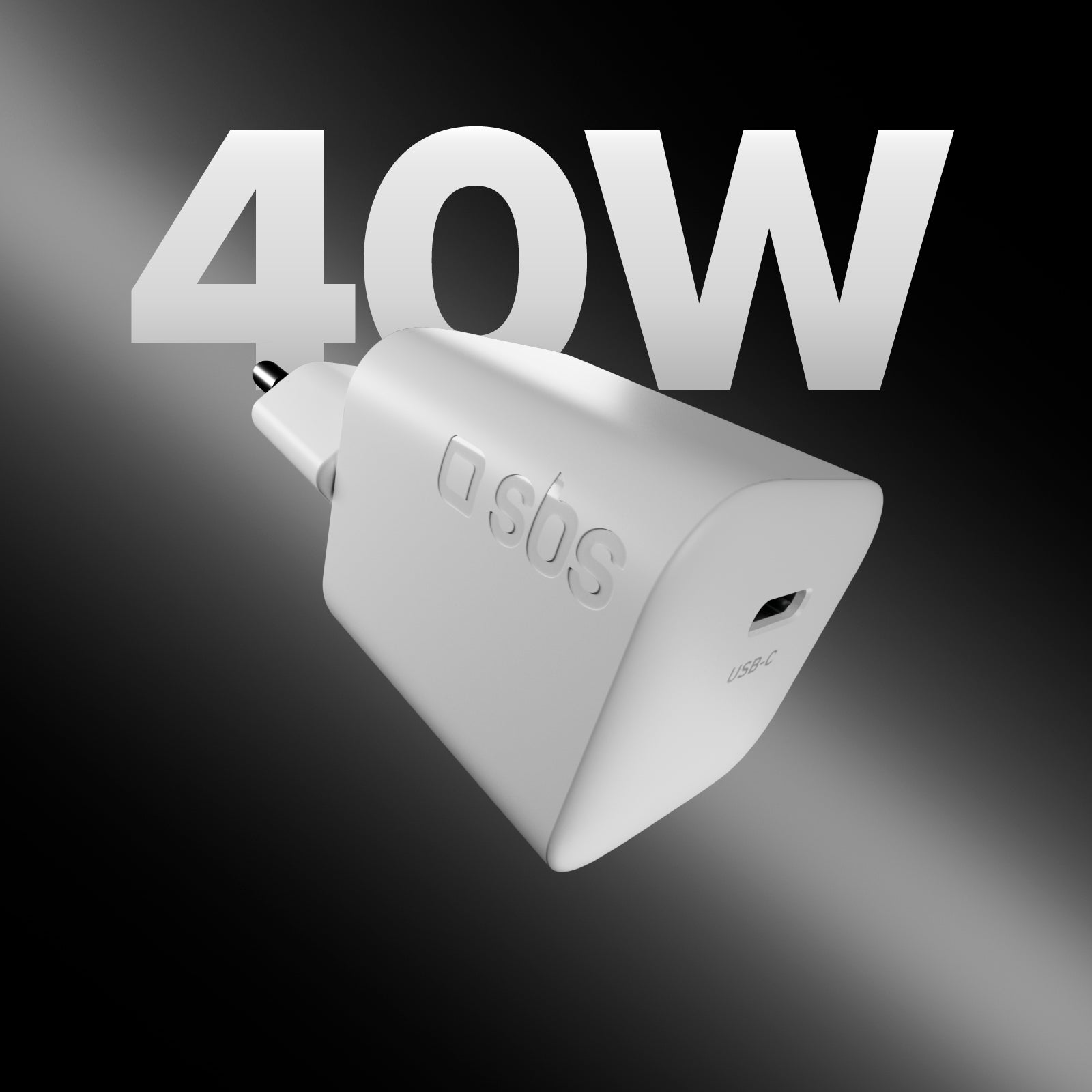 Charging Kit with 40W Wall Charger and 1.5 m Anti-Tangle Braided USB-C Cable