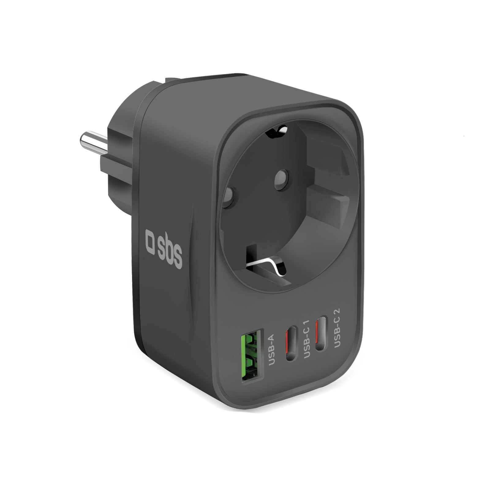 Schuko 30W Multi-Socket Charger | SBS