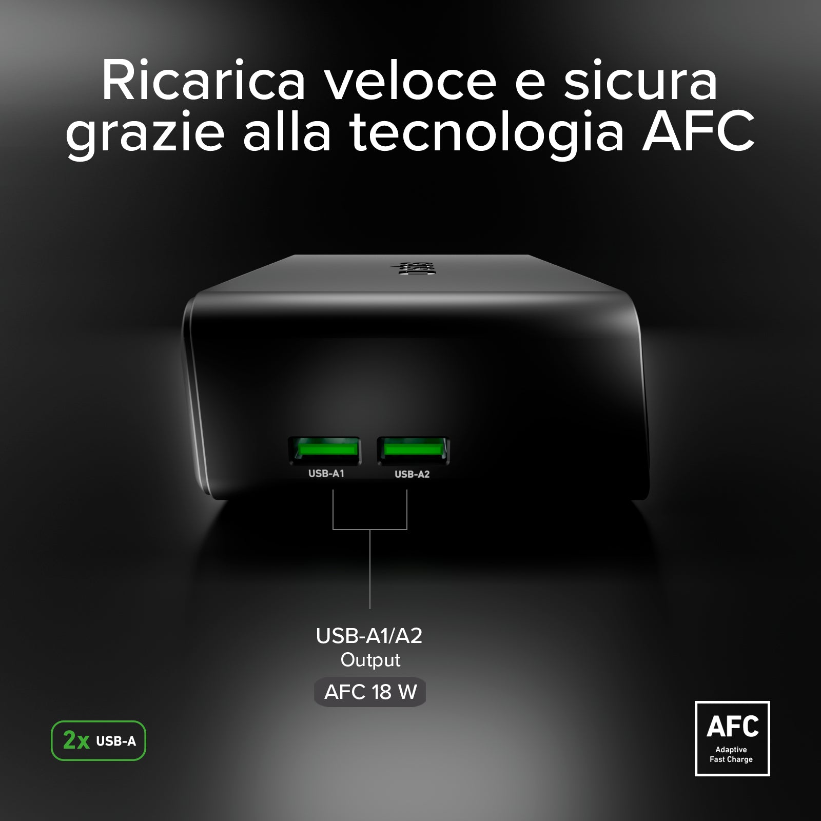 Estación de carga de escritorio 240W con 6 puertos y Smart Color Display, ideal para portátiles