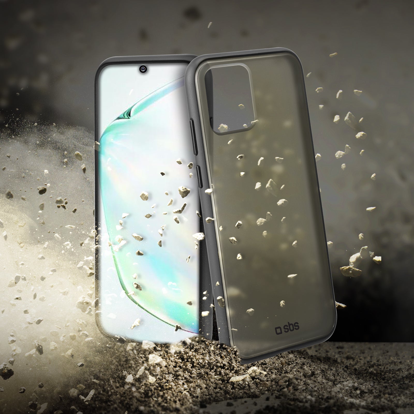 Cover opaca antiurto e antiscivolo per Samsung Galaxy A81/Note 10 Lite