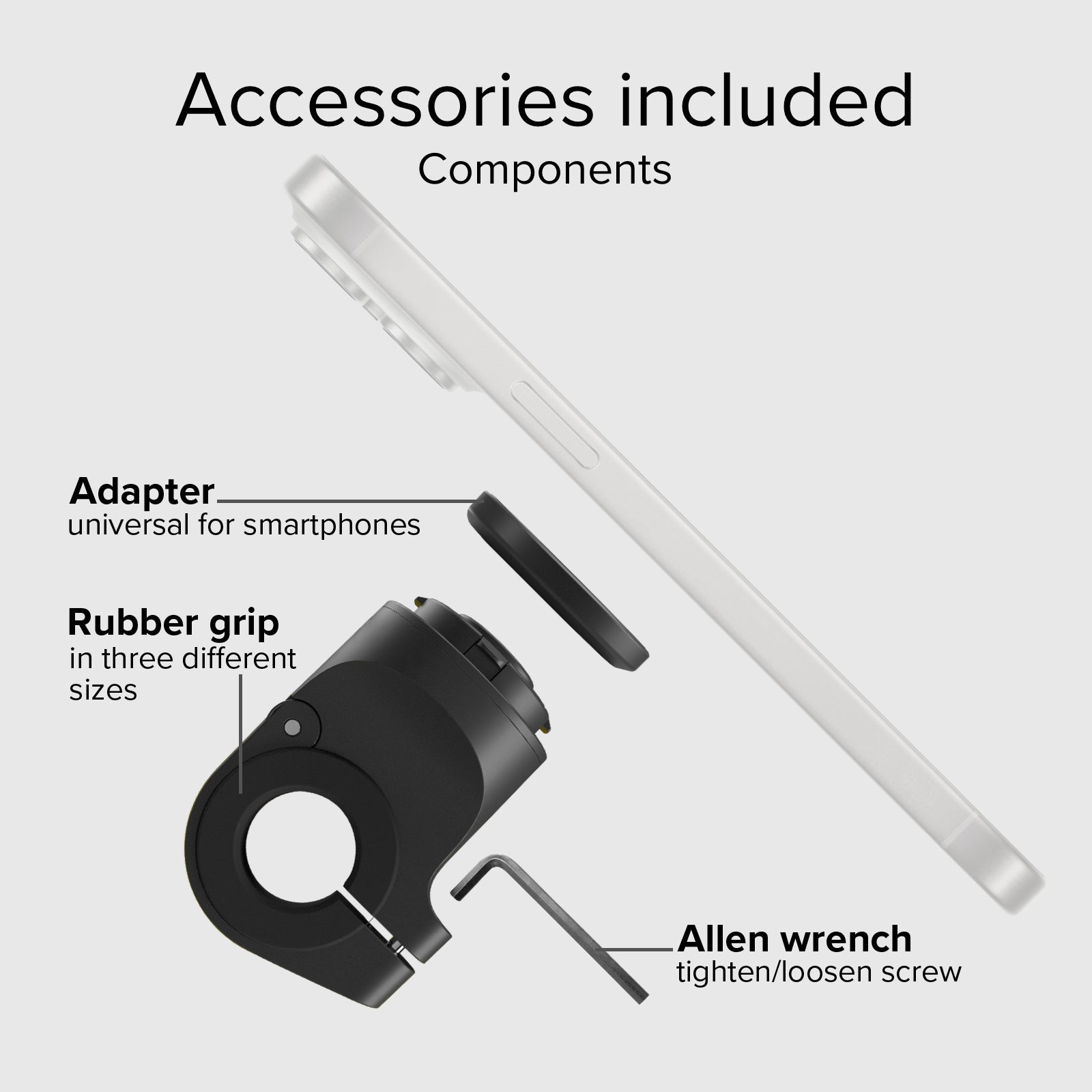 Universelle Lock-Pro-Handyhalterung für Fahrräder und Roller