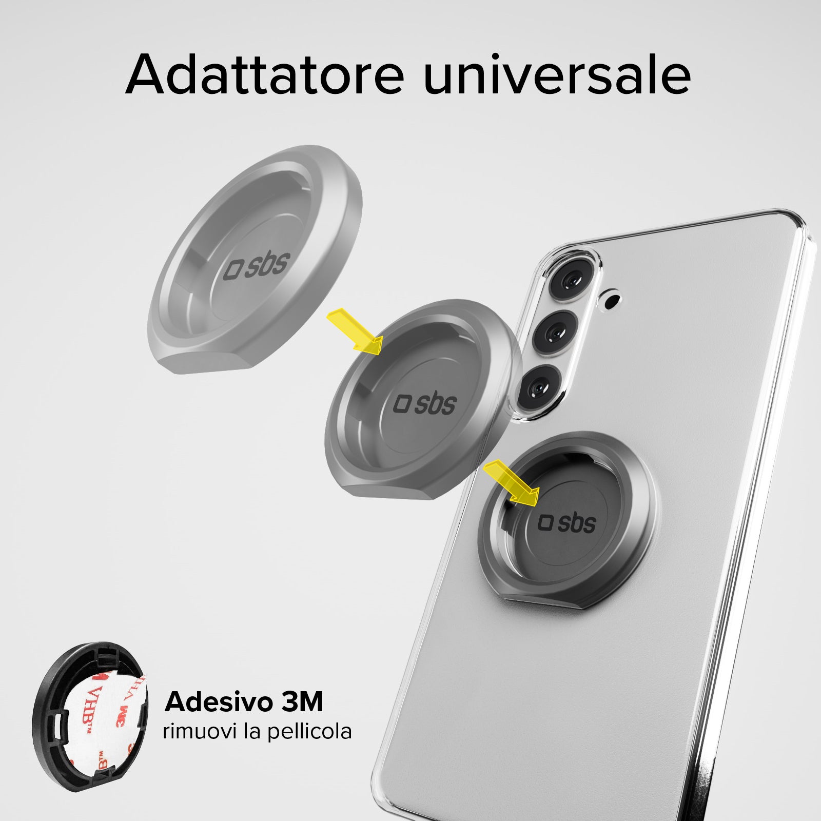 Supporto auto per bocchette d’aerazione con sistema di bloccaggio LockPro