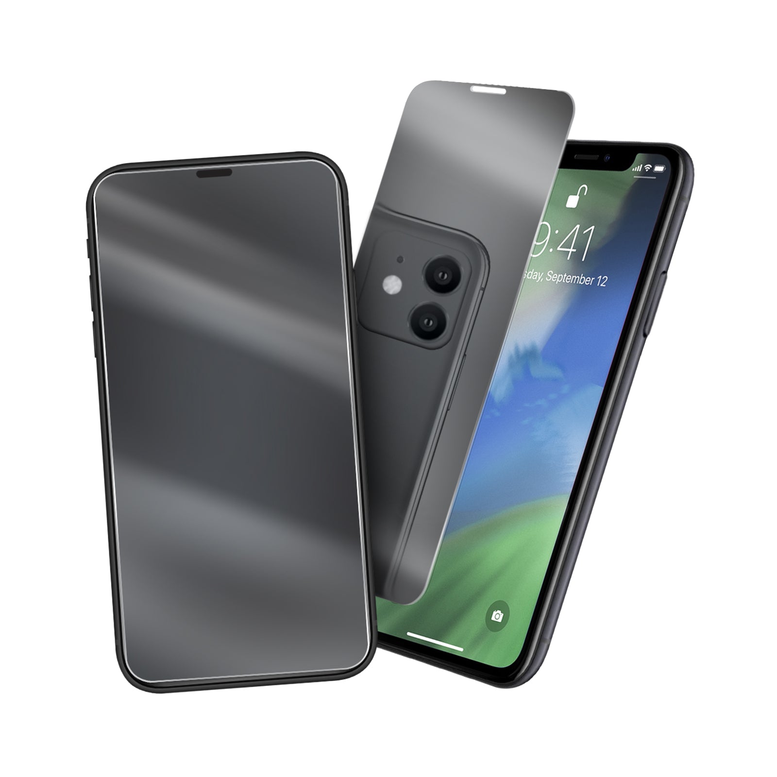 Sunglasses Screen Glass per iPhone 11/XR