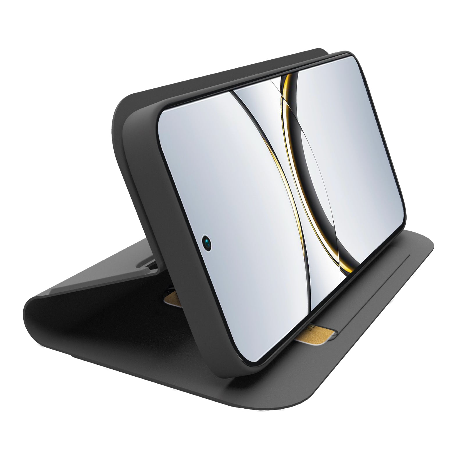 Suncase Custodia In Vera Pelle Per Oppo Find X2 Pro – Con Linguetta Di Estrazione E Cover In Silicone Inclusa