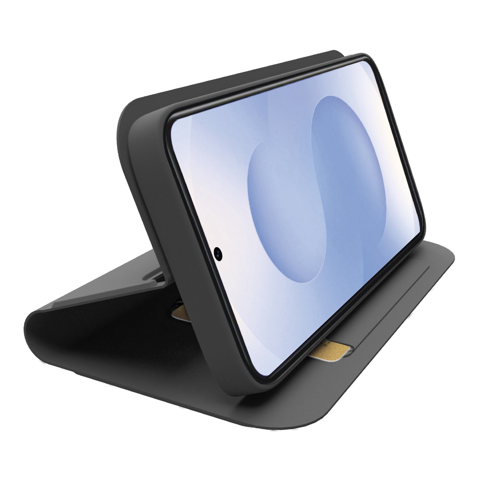 Funda libro con soporte y superficie suave al tacto para Samsung Galaxy S25 Edge