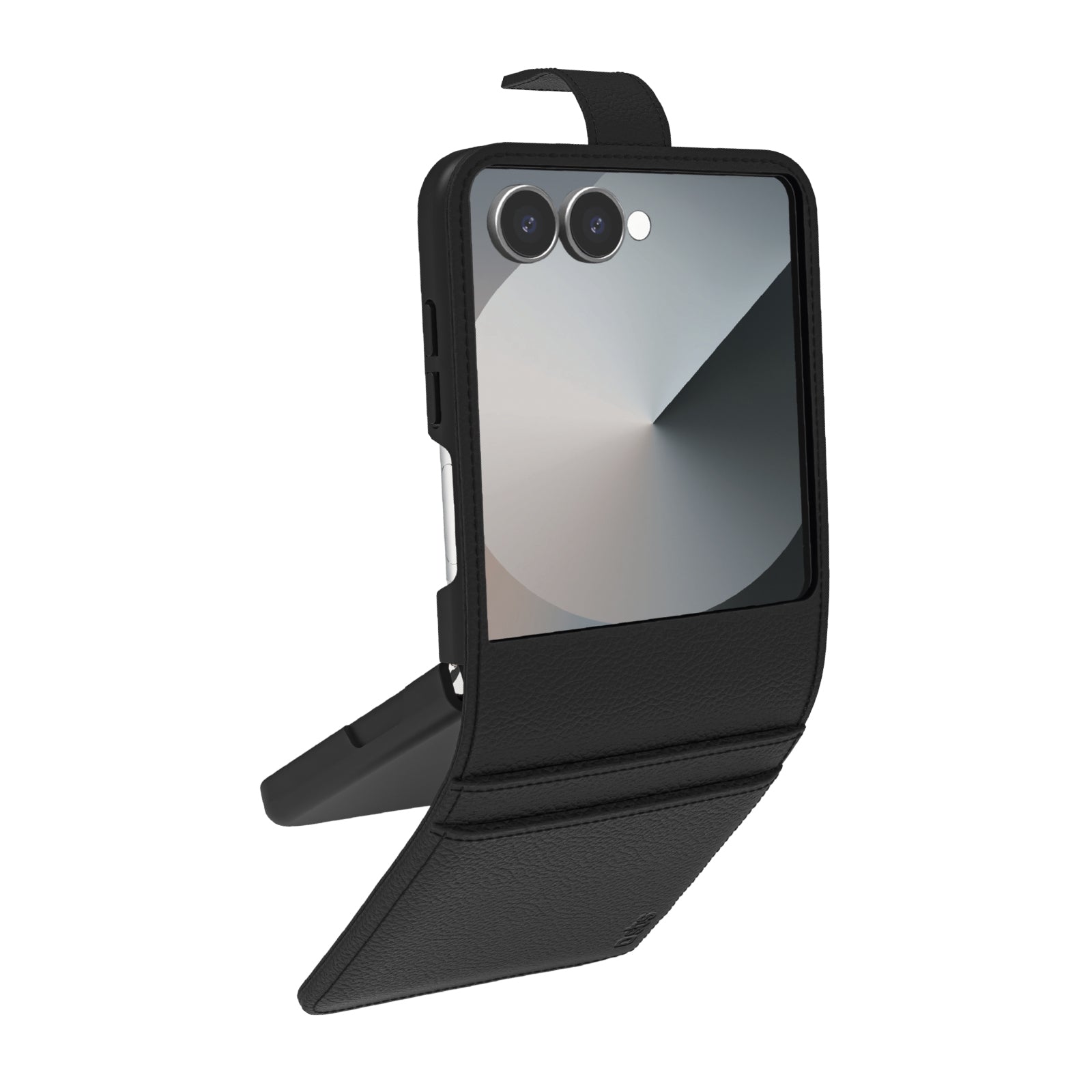 Flip case with magnetic closure and card holder for Samsung Z Flip 7