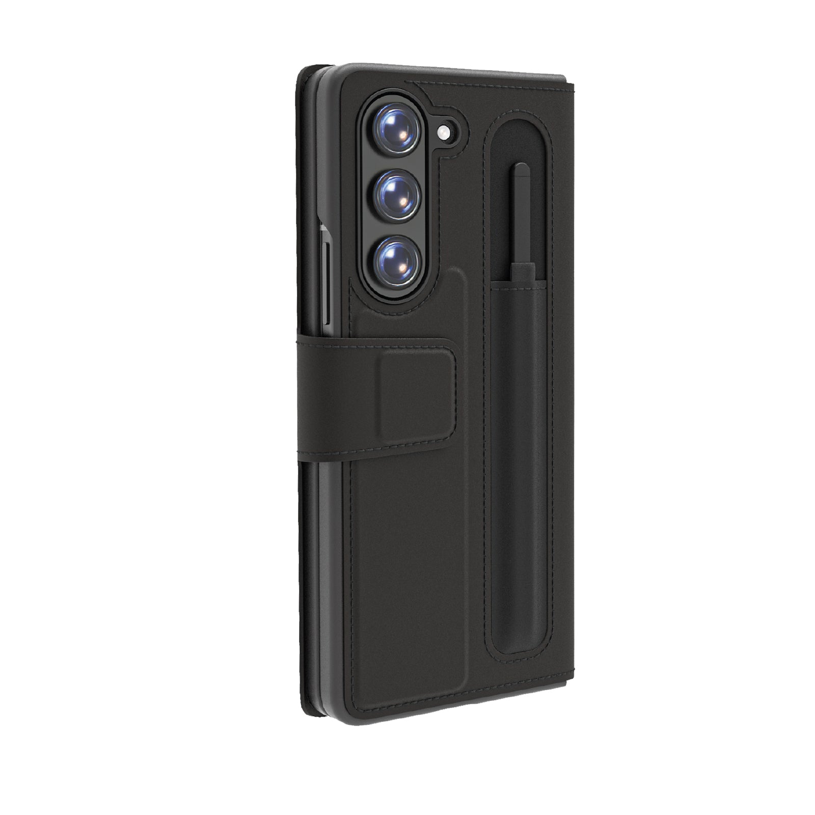 Flipcase mit Magnetverschluss, 2 Kartenfächern und 1 Stifthalter für Samsung Z Fold 6