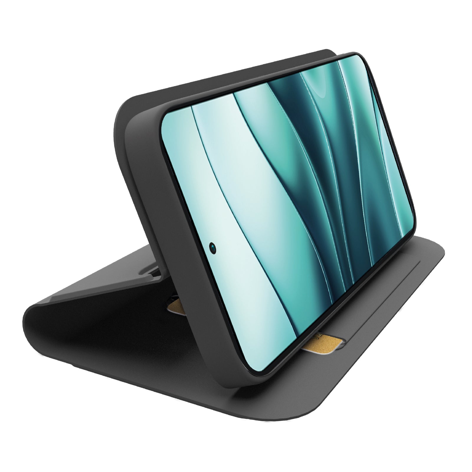 Custodia a libro con supporto stand e superficie soft touch per Xiaomi Redmi Note 14 4G/5G